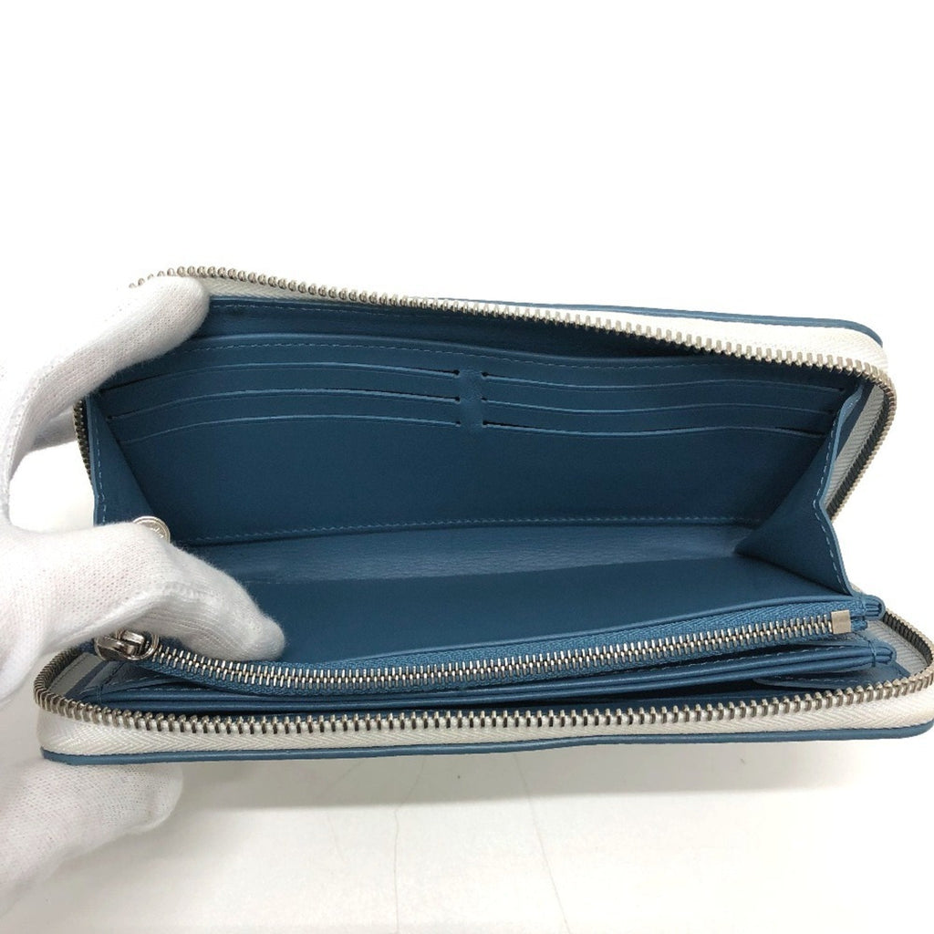 Louis Vuitton White Mahina Leather Long Wallet