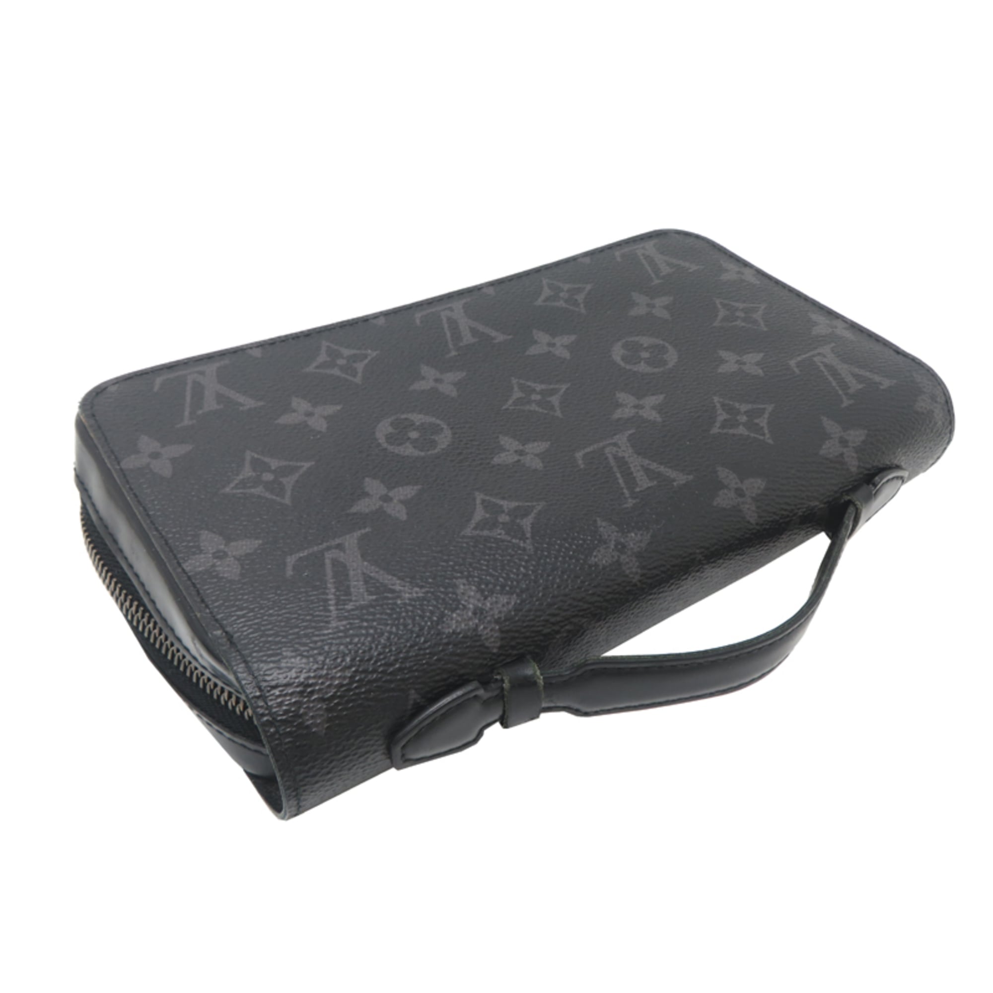 Louis Vuitton Black Monogram Eclipse Clutch Bag