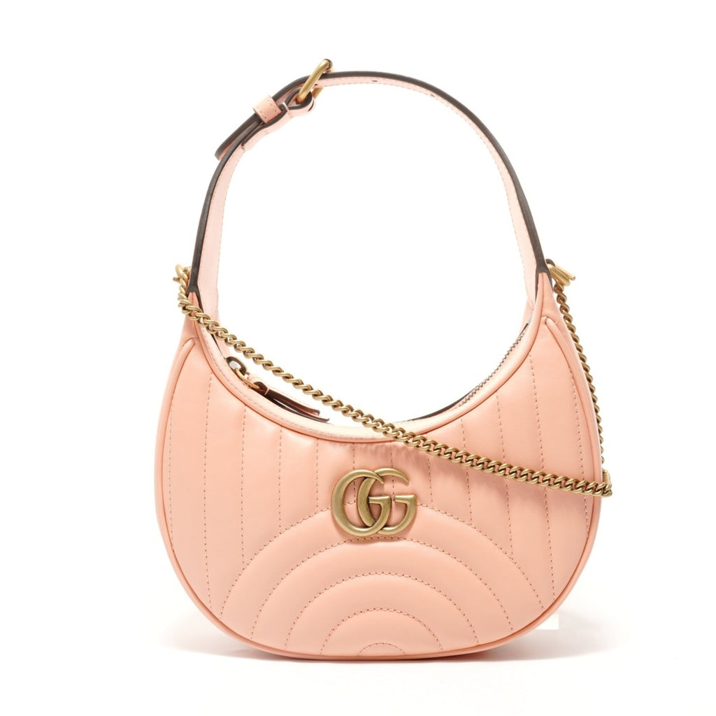 Gucci Gg Marmont Pink Shoulder Bag (Pre-Owned)