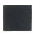 Gucci Black Gg Canvas Wallet (Bi-Fold) (Pre-Owned)