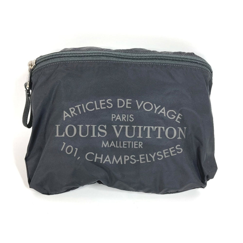 Louis Vuitton Damier Aventure Black Leather Nylon Backpack