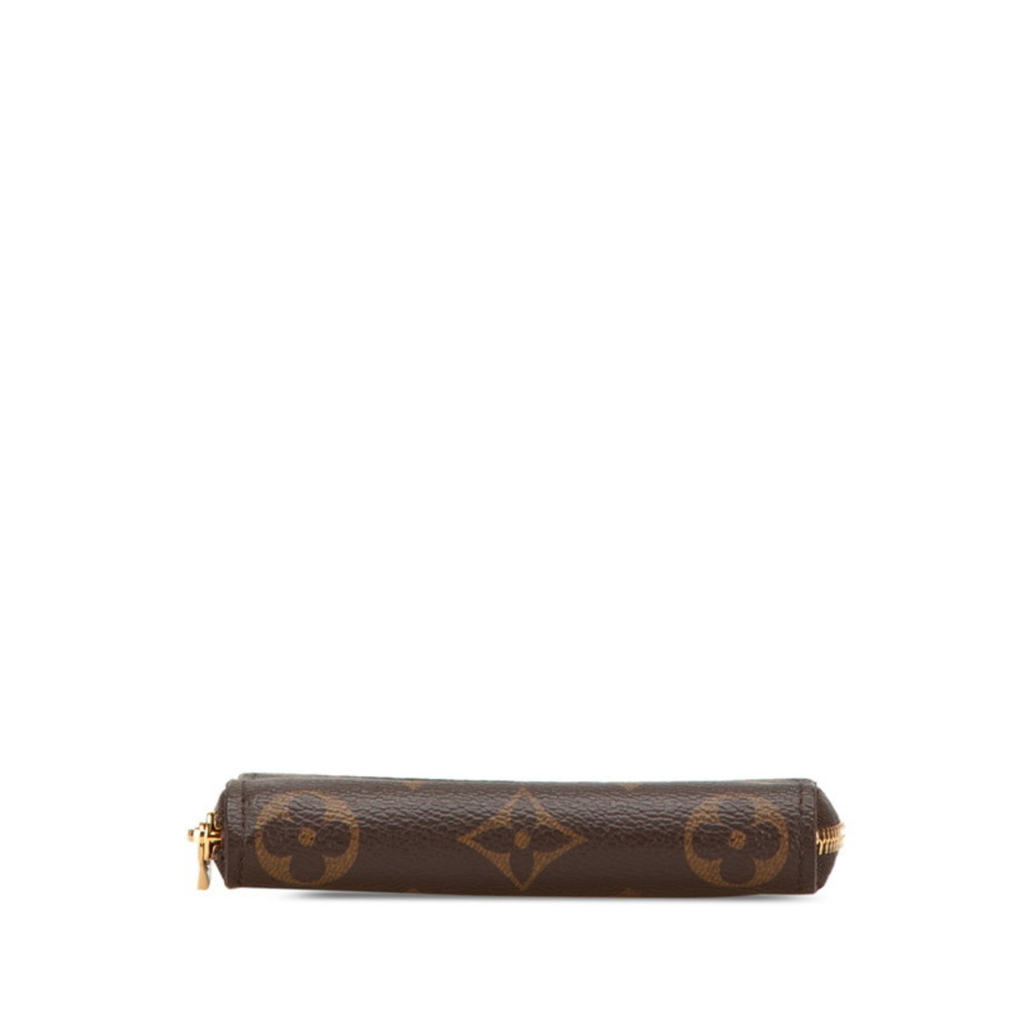 Louis Vuitton Brown Pvc Leather Coin Purse/Coin Case