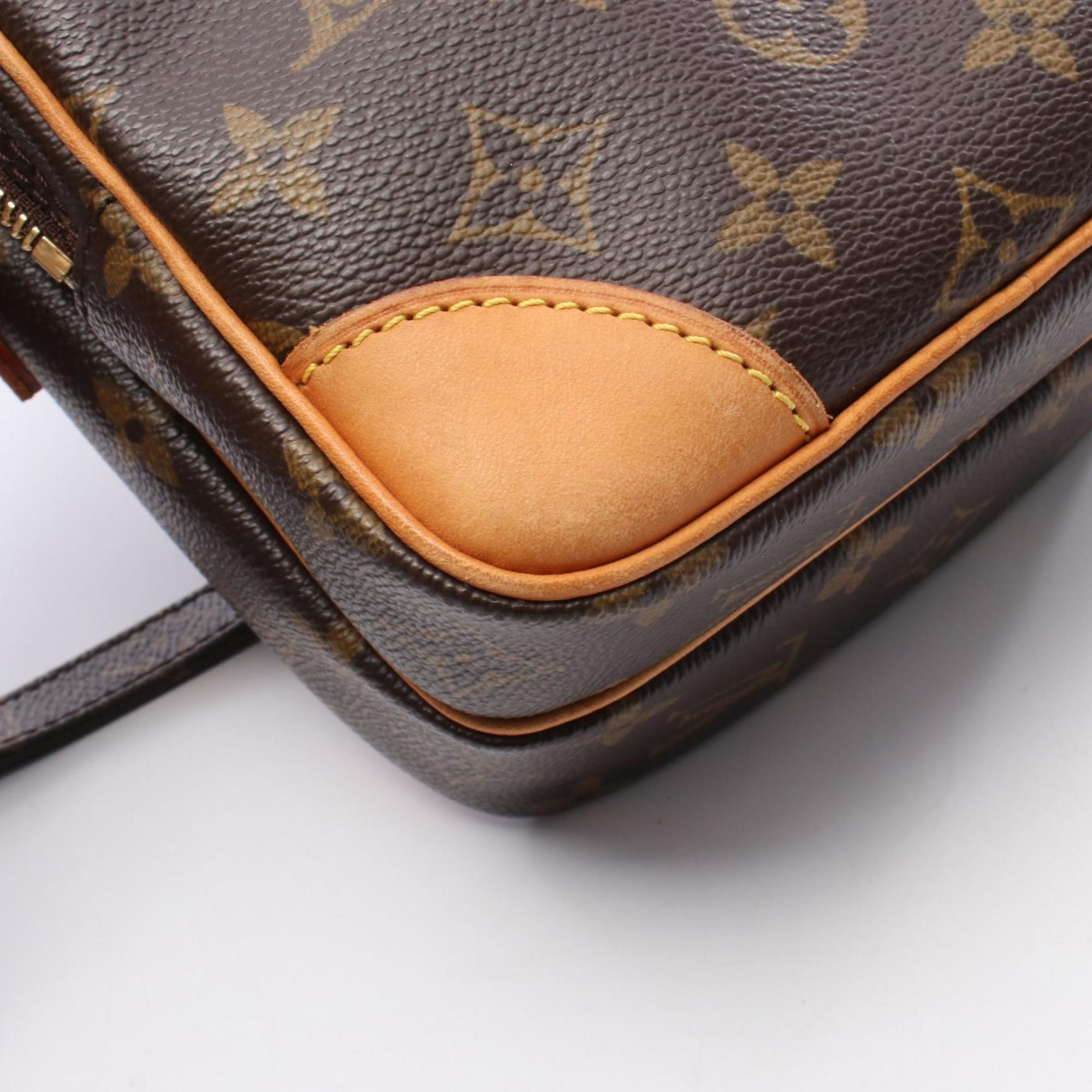 Louis Vuitton Brown Monogram Coated Canvas Shoulder Bag