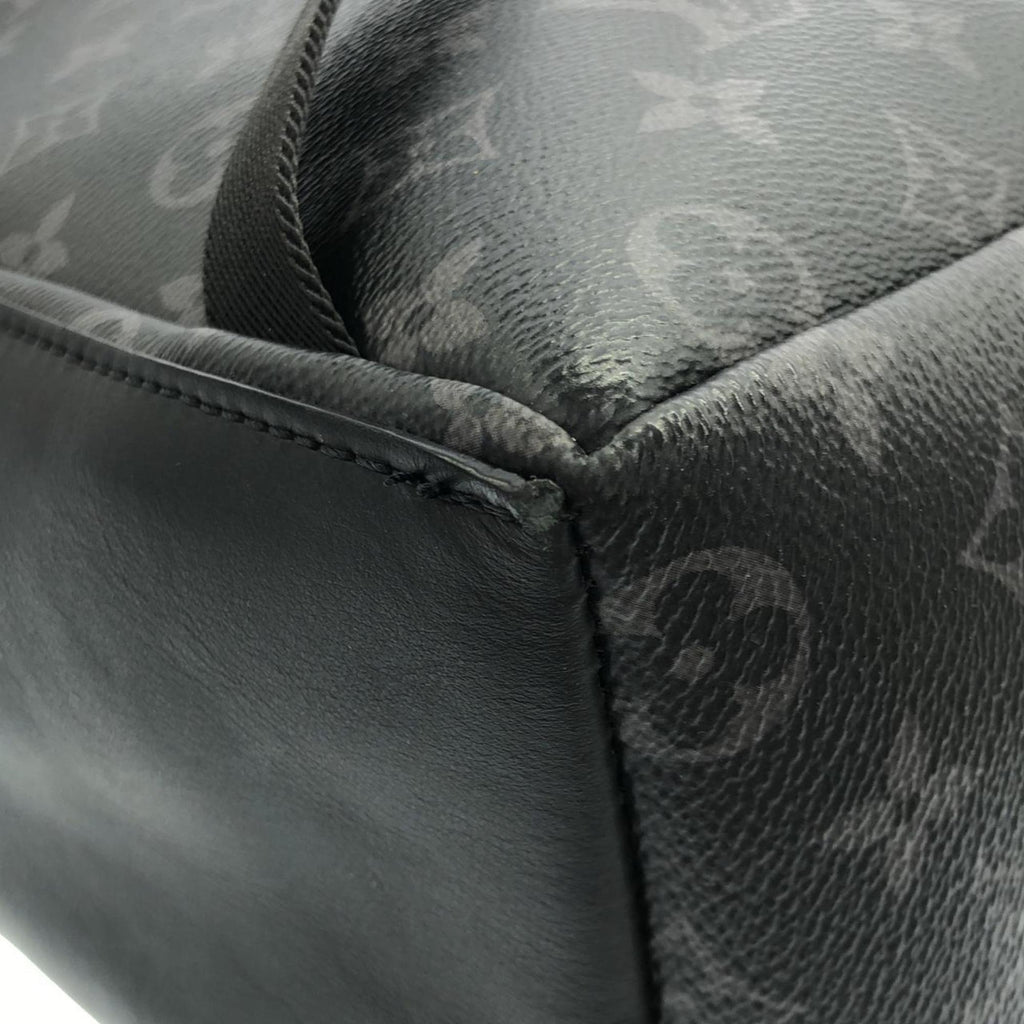 Louis Vuitton Black Coated Canvas Backpack