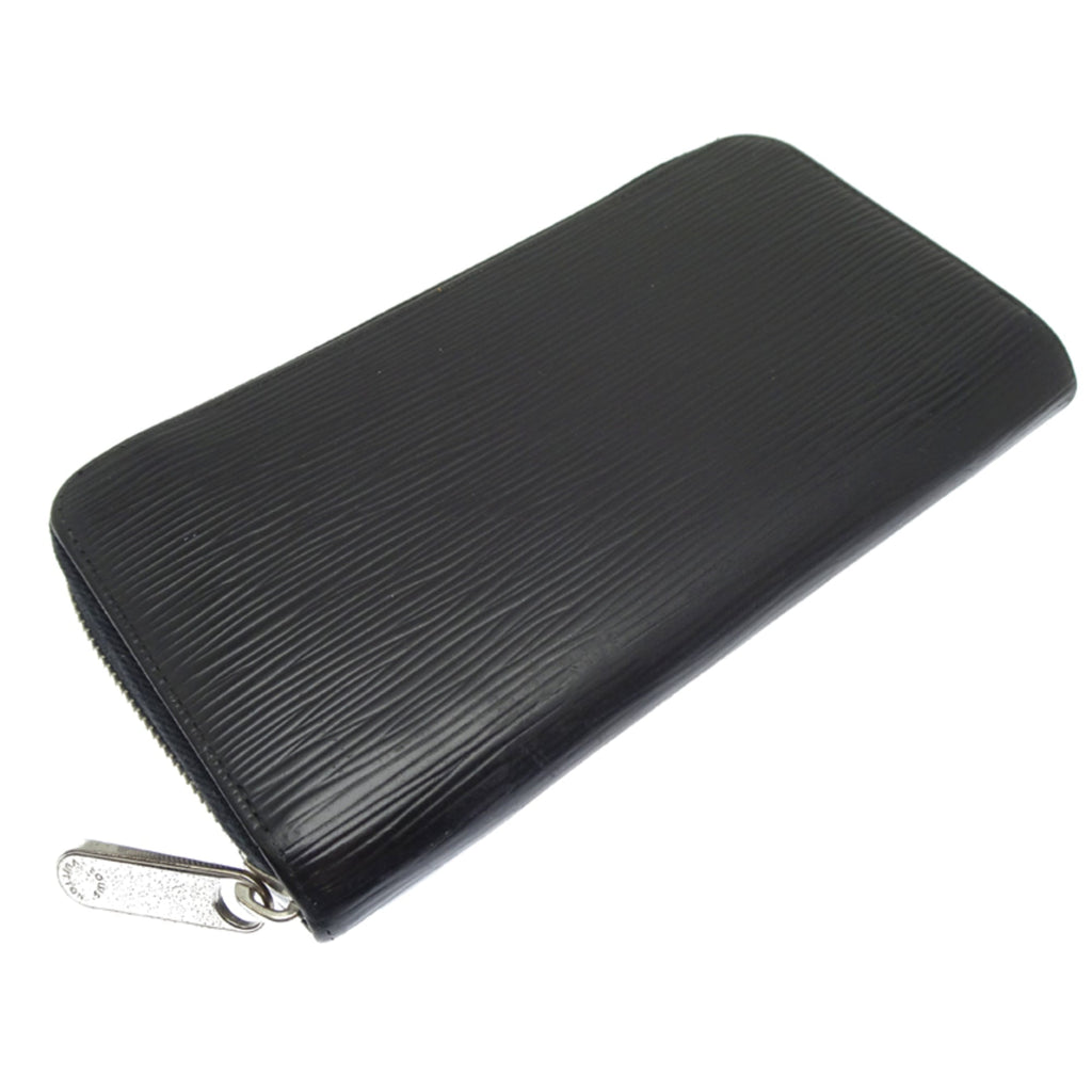 Louis Vuitton Black Noir Epi Leather Long Wallet