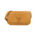 Louis Vuitton Gold Brown Gold Orange Leather Shoulder Bag