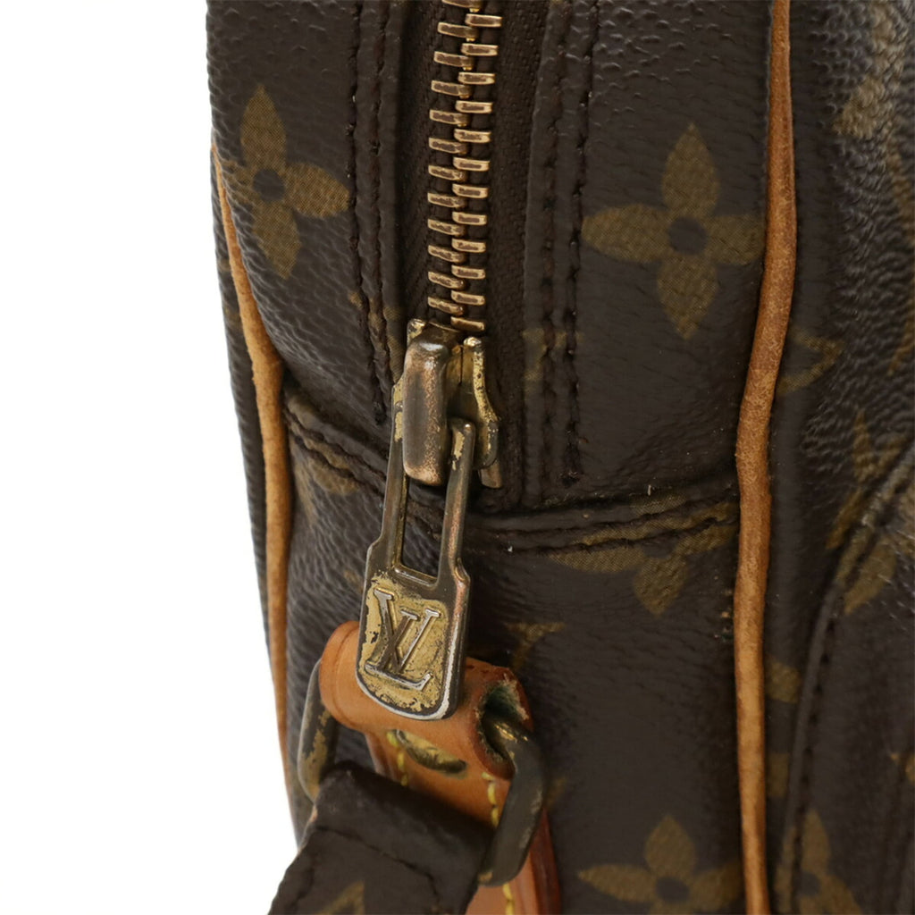 Louis Vuitton Brown Coated Canvas Pochette Shoulder Bag