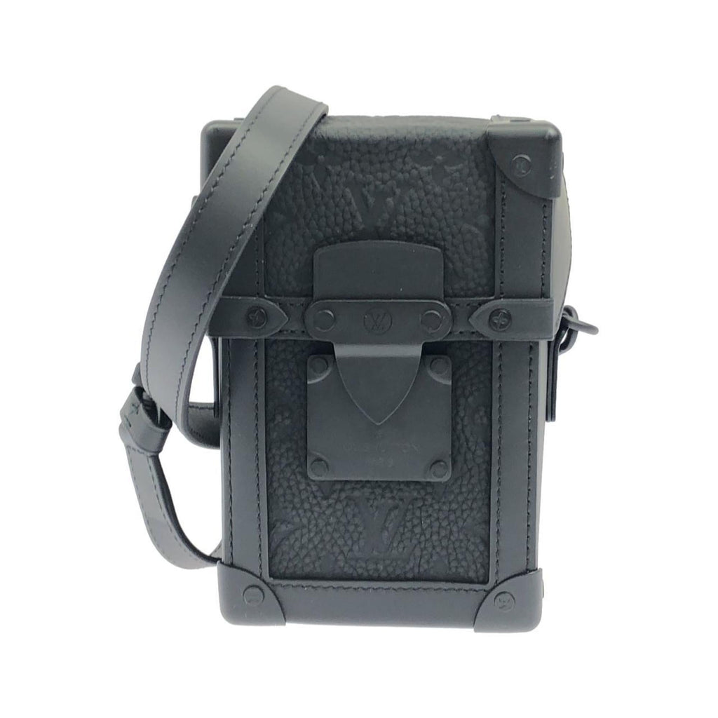 Louis Vuitton Black Leather Shoulder Bag
