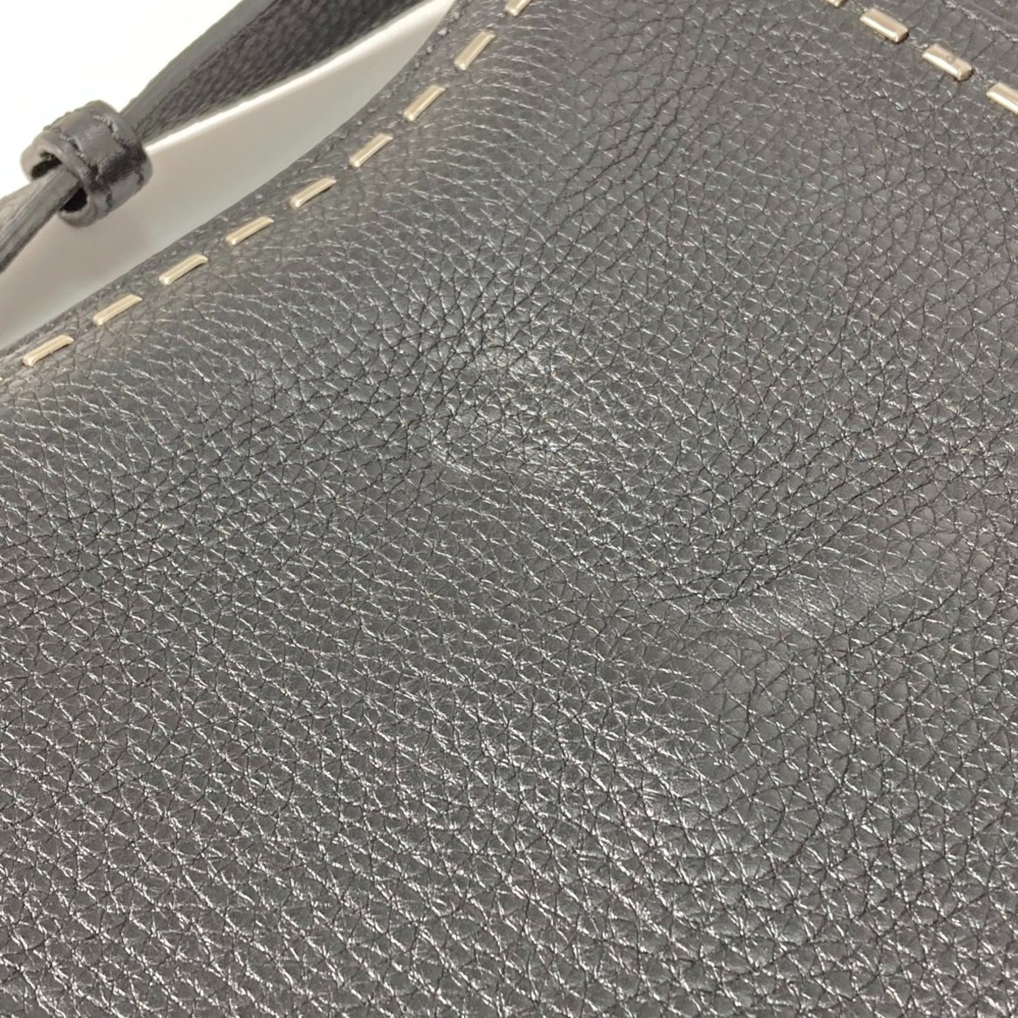 Fendi Black Leather Handbag