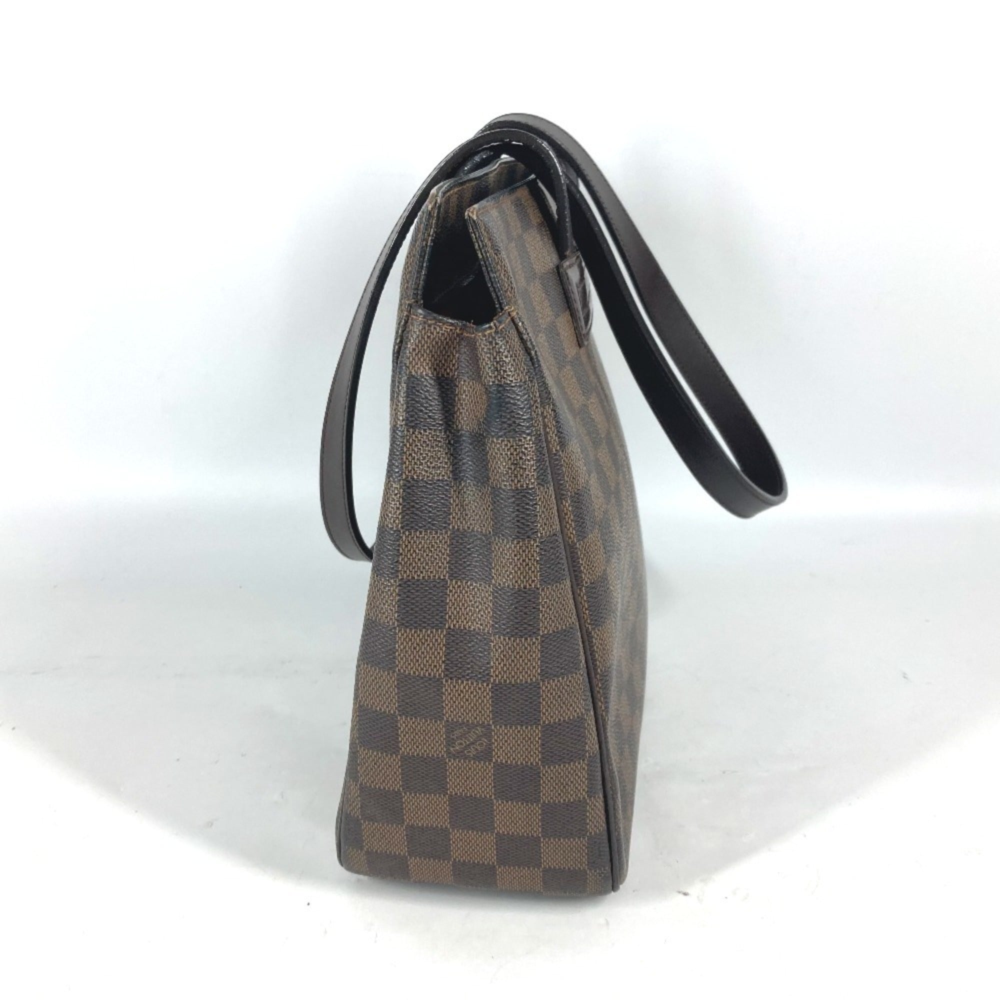Louis Vuitton Brown Damier Canvas Shoulder Bag Tote Bag