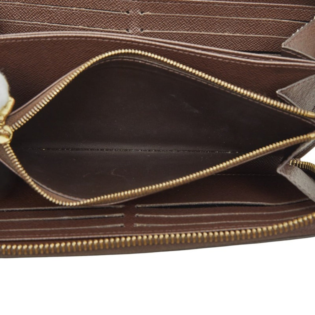 Louis Vuitton Damier Brown Damier Canvas Damier Canvas Long Wallet