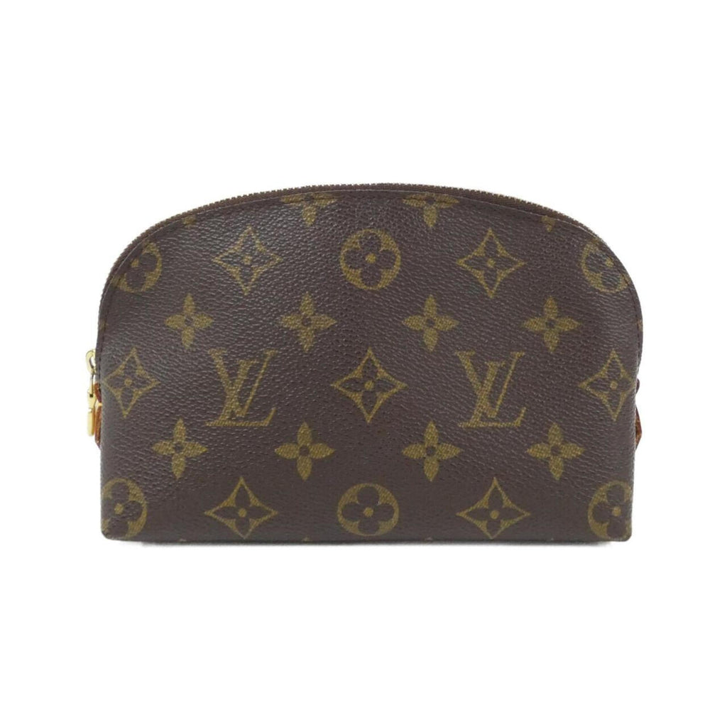 Louis Vuitton Marron Coated Canvas Pochette Pouch