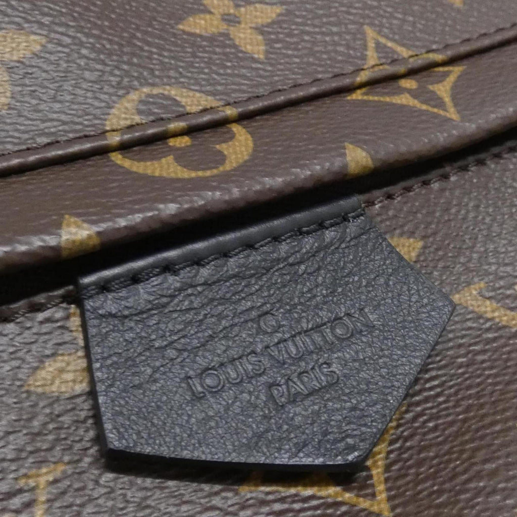 Louis Vuitton Marron Coated Canvas Backpack