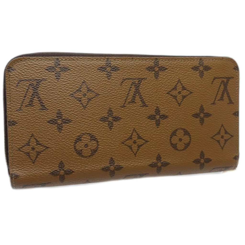 Louis Vuitton Monogram Reverse Brown Leather Long Wallet