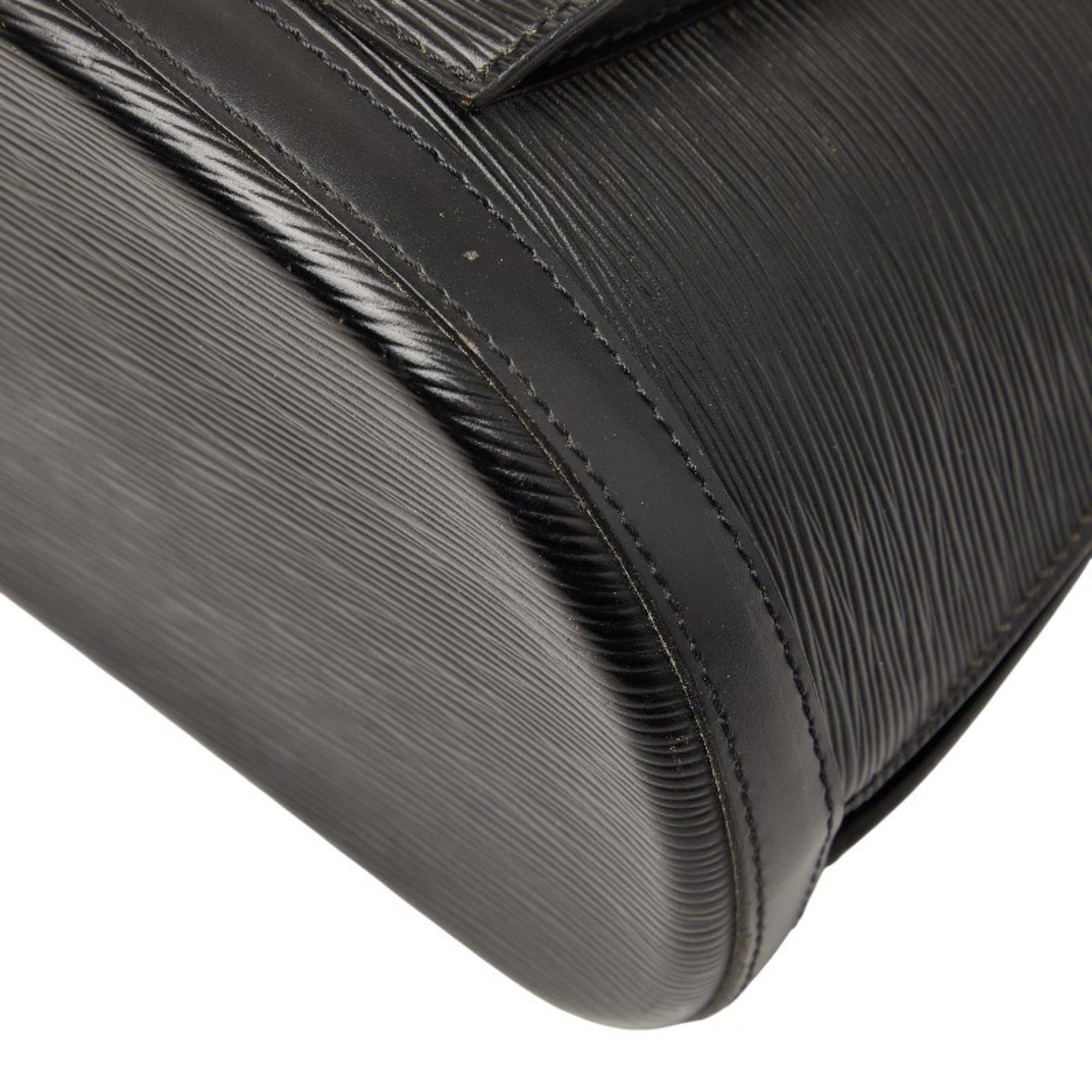 Louis Vuitton Black Noir Leather Backpack