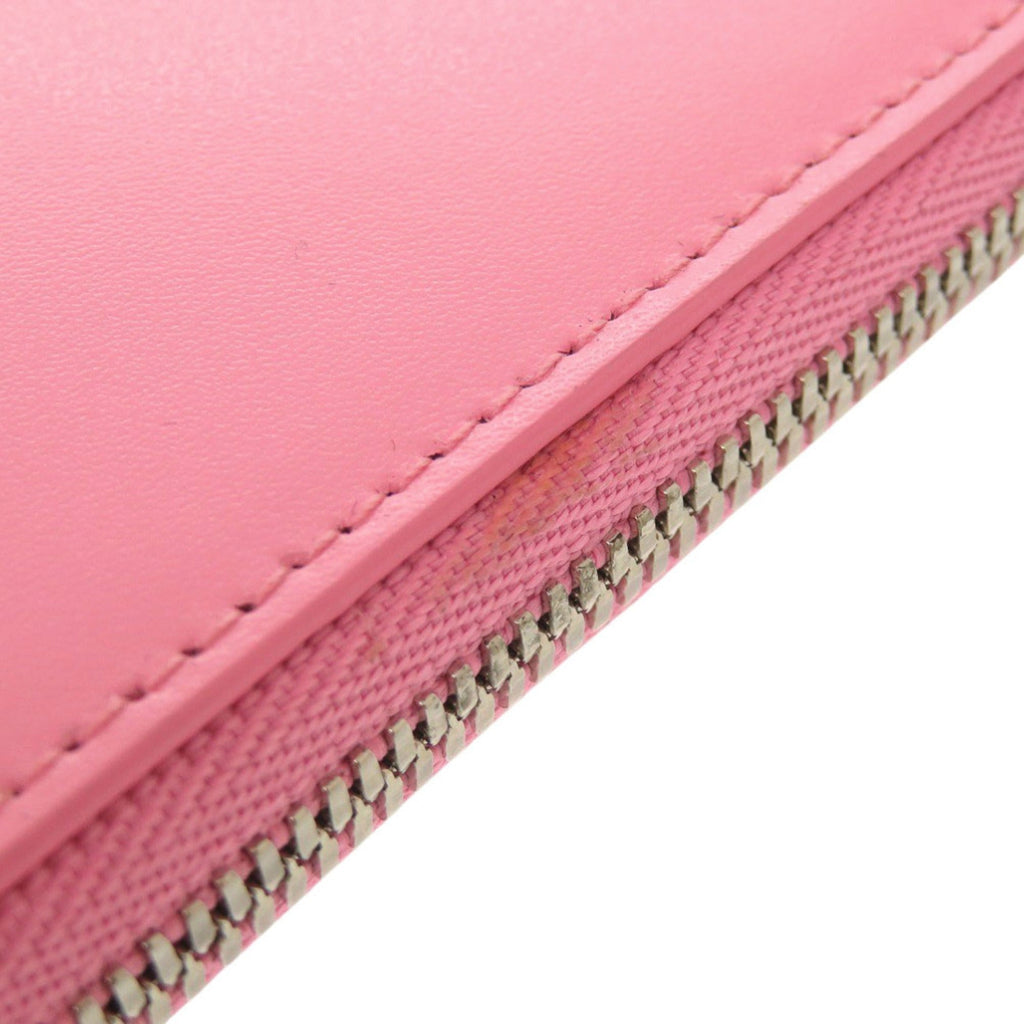 Balenciaga Pink Leather Long Wallet (Bi-Fold)