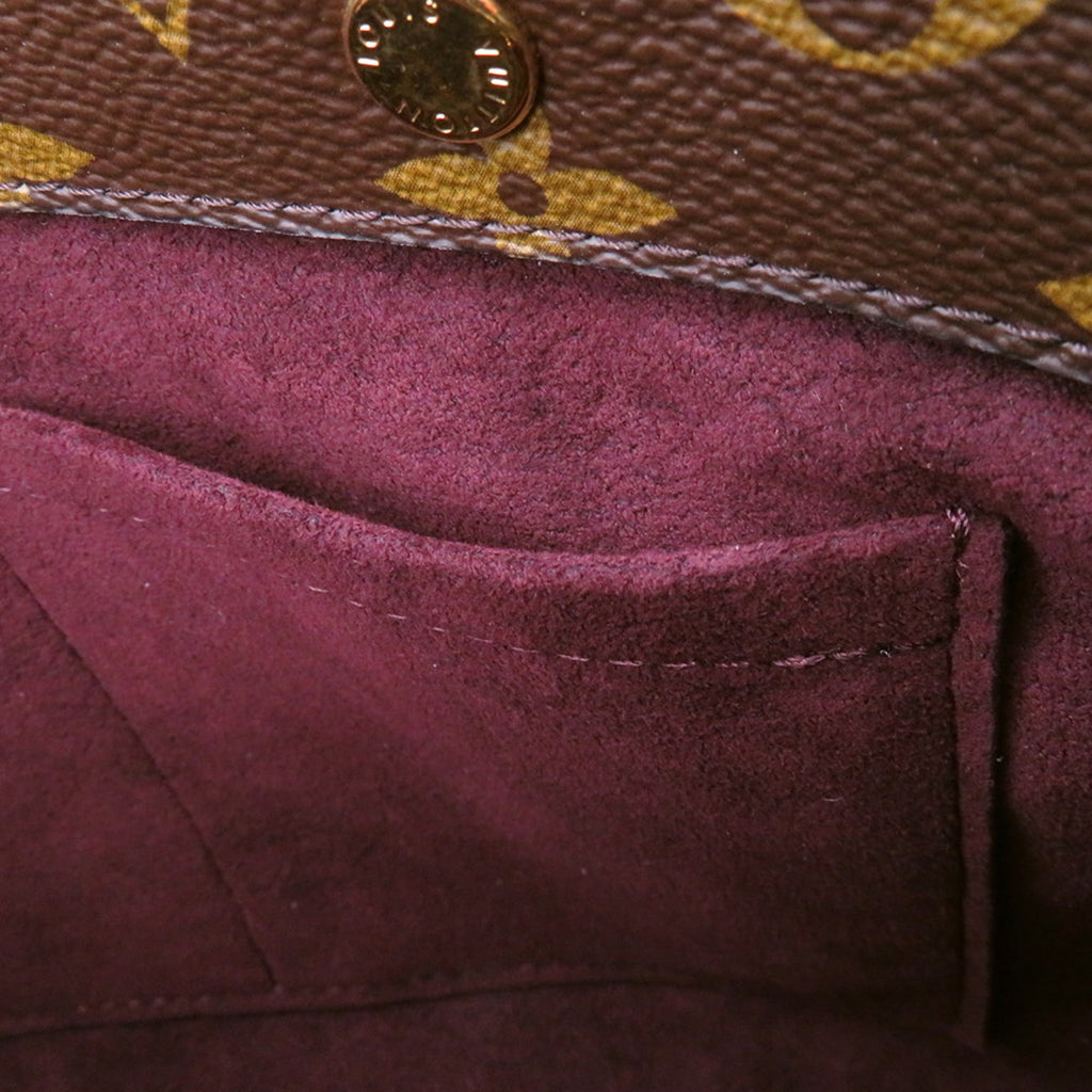 Louis Vuitton Bordeaux Monogram Monogram Leather Handbag Shoulder Bag