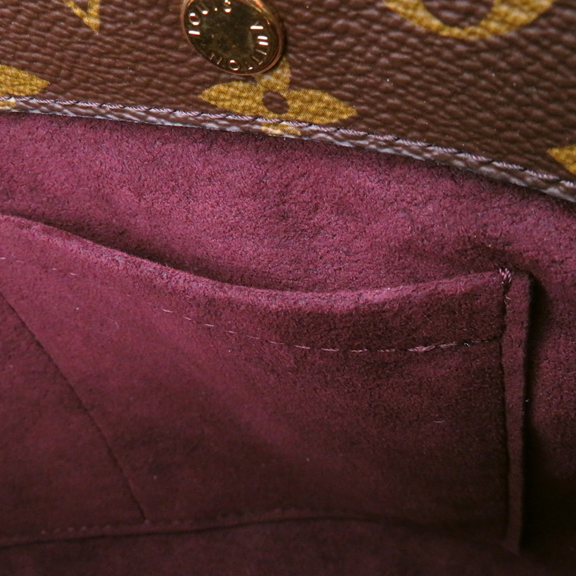 Louis Vuitton Bordeaux Monogram Monogram Leather Handbag Shoulder Bag