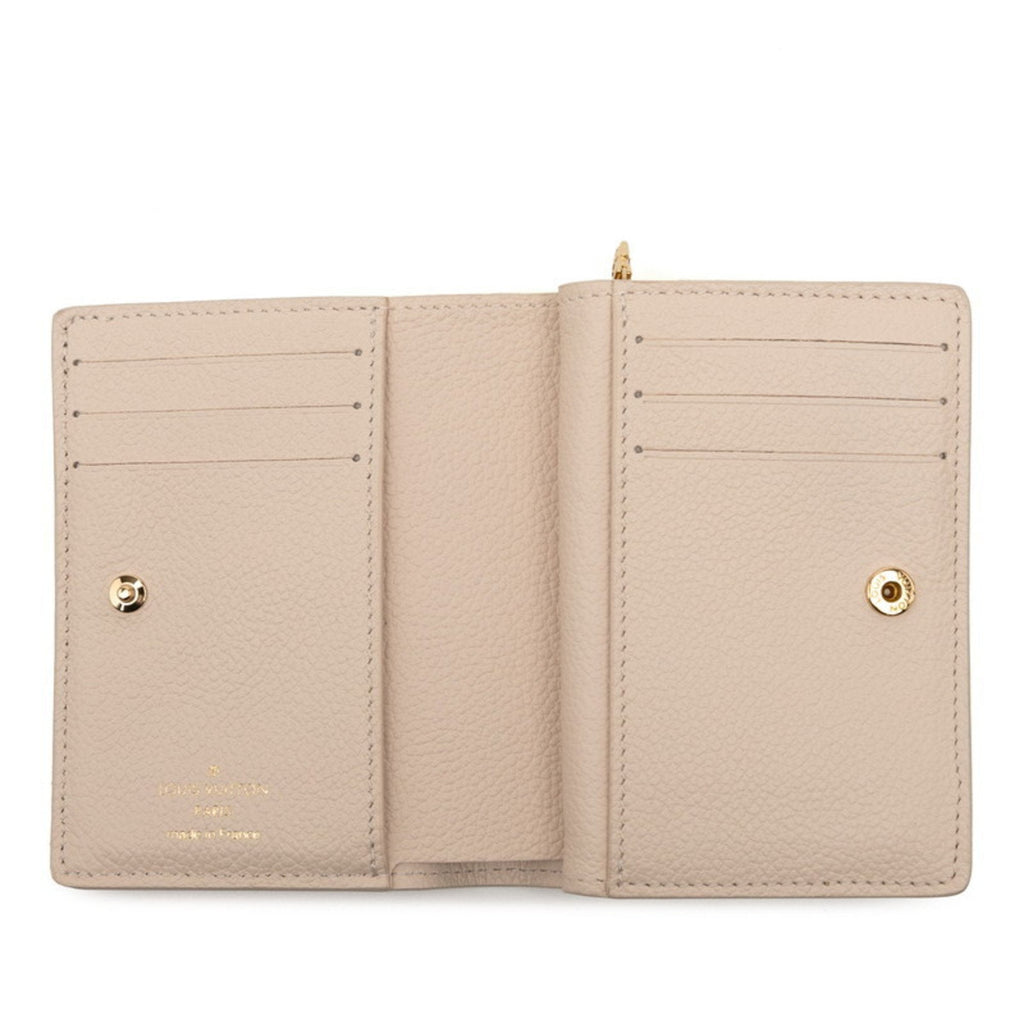 Louis Vuitton Beige Leather Wallet