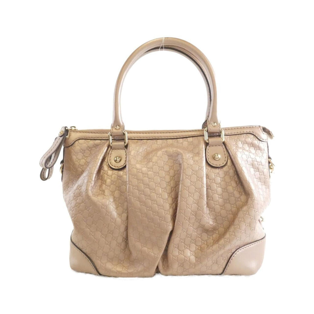 Gucci Light Pink Leather Handbag (Pre-Owned)