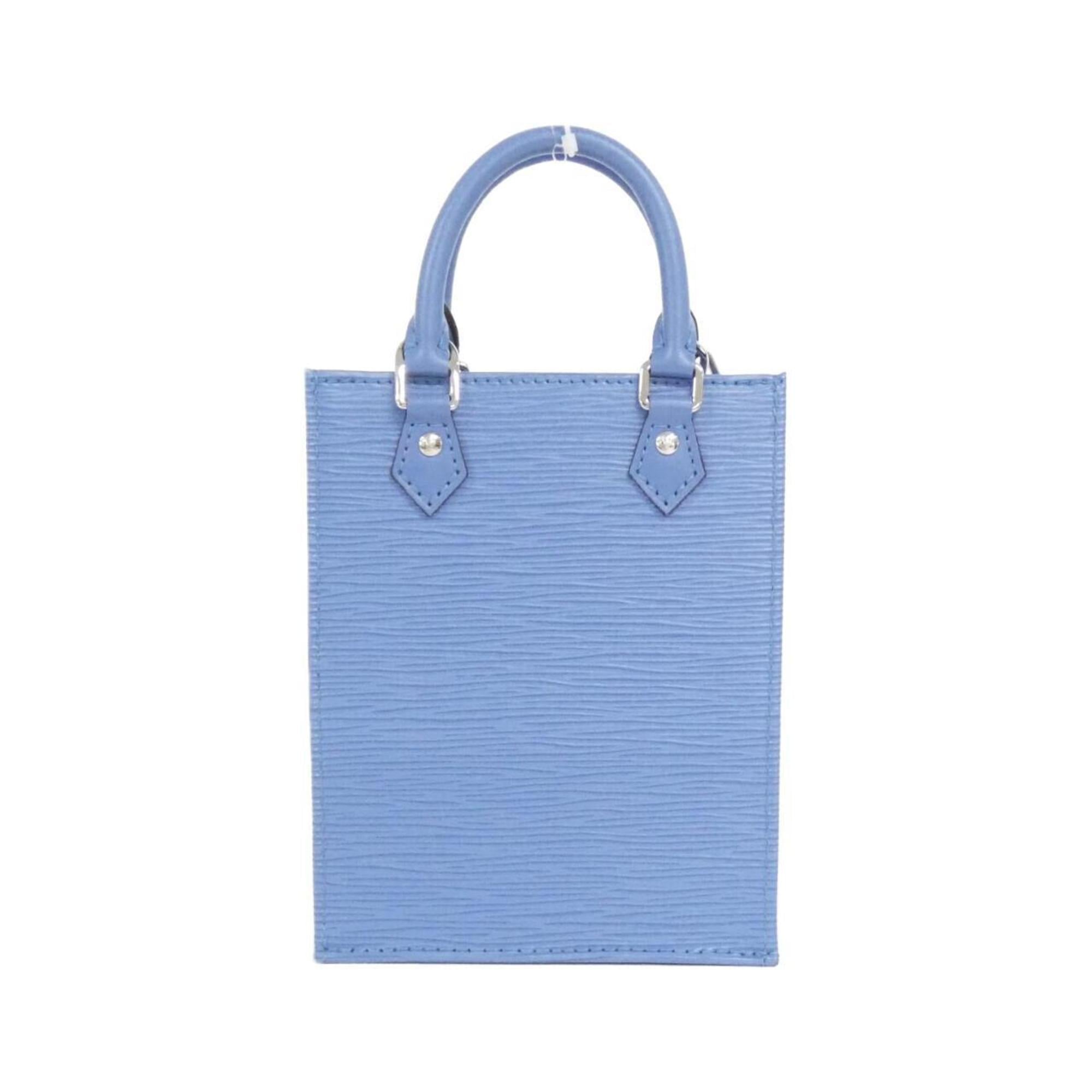 Louis Vuitton Epi Blue Light Blue Leather Handbag