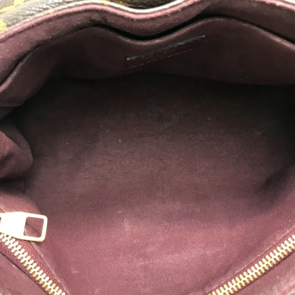 Louis Vuitton Bordeaux Brown Monogram Leather Shoulder Bag