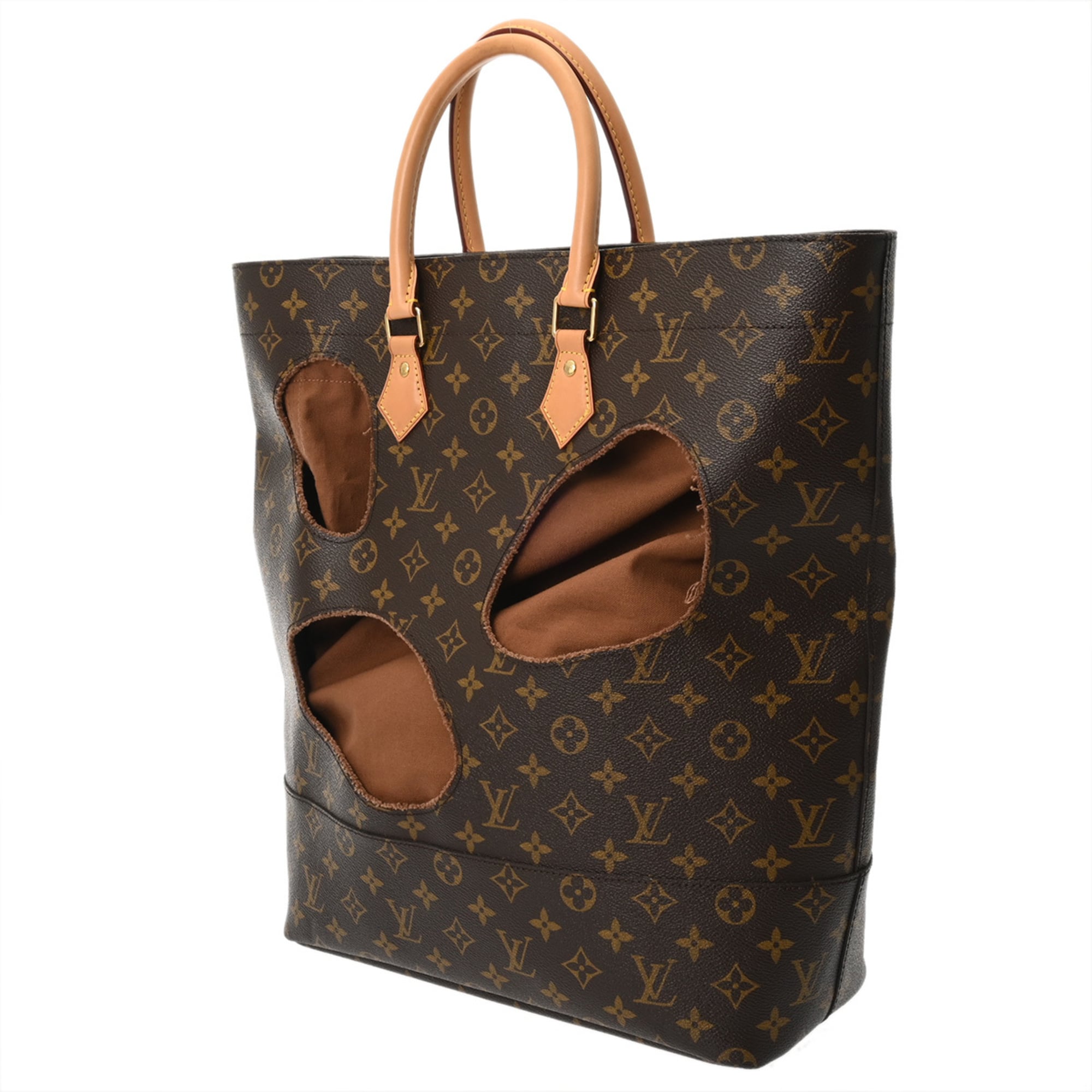 Louis Vuitton Brown Monogram Tote Bag