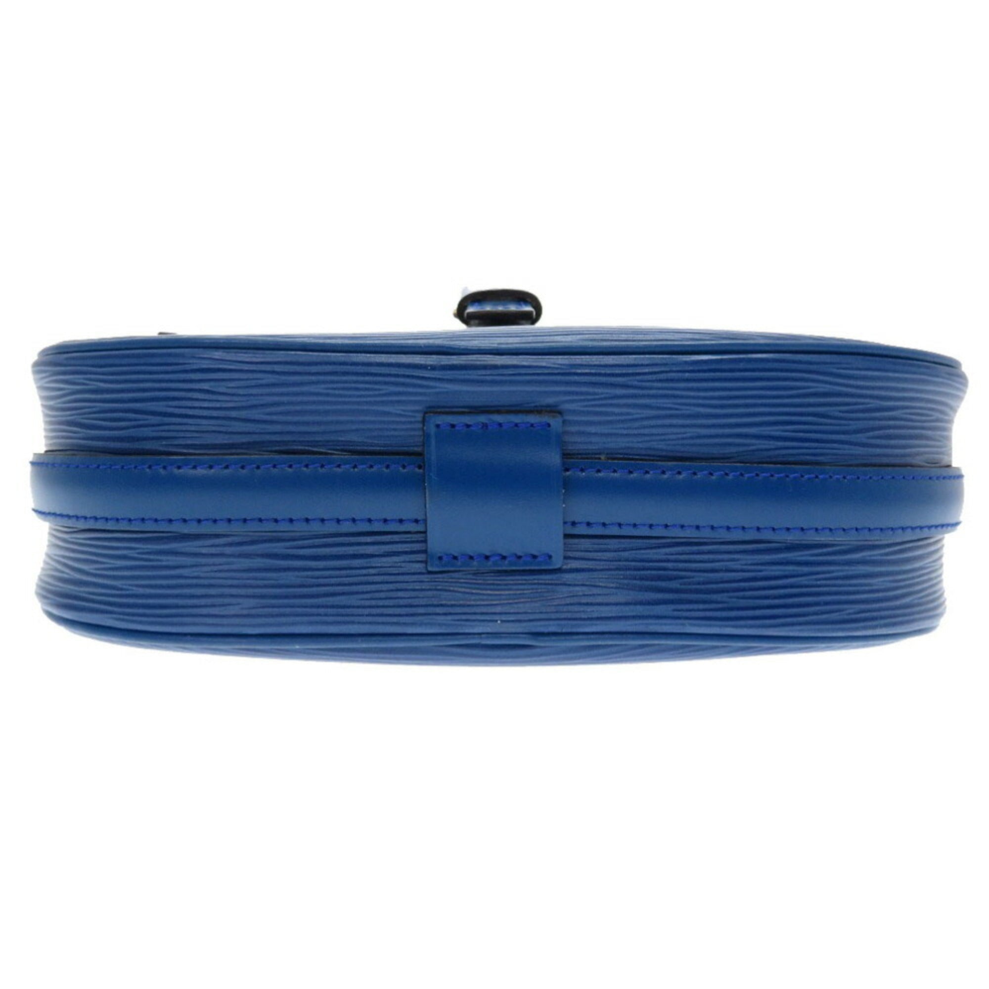 Louis Vuitton Epi Genefille Blue M52155 Shoulder Bag Louis Vuitton 0146 LOUIS VUITTON