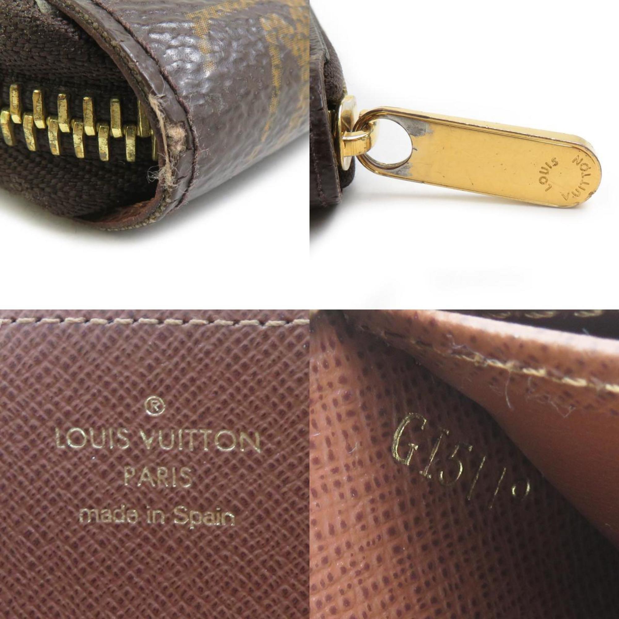 Louis Vuitton Monogram Brown Galle Monogram Monogram Long Wallet