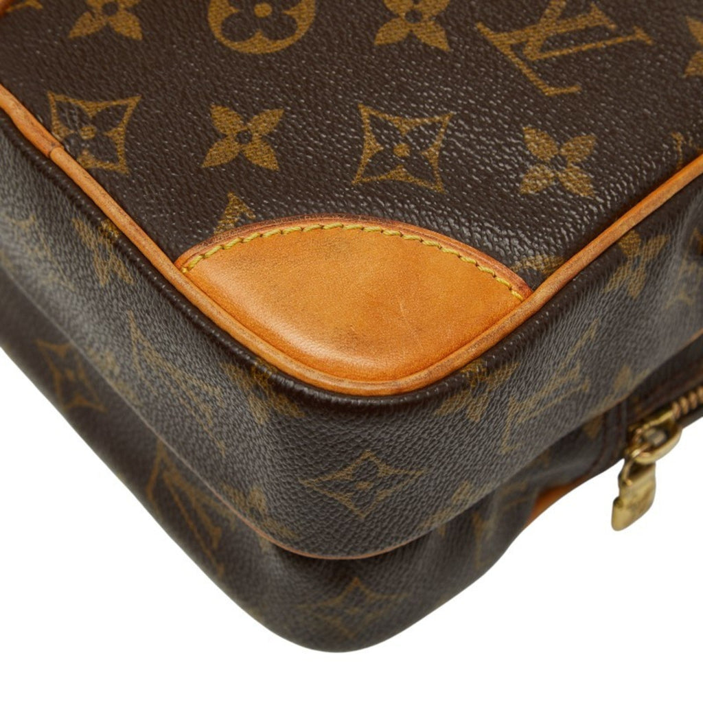 Louis Vuitton Brown Pvc Leather Shoulder Bag