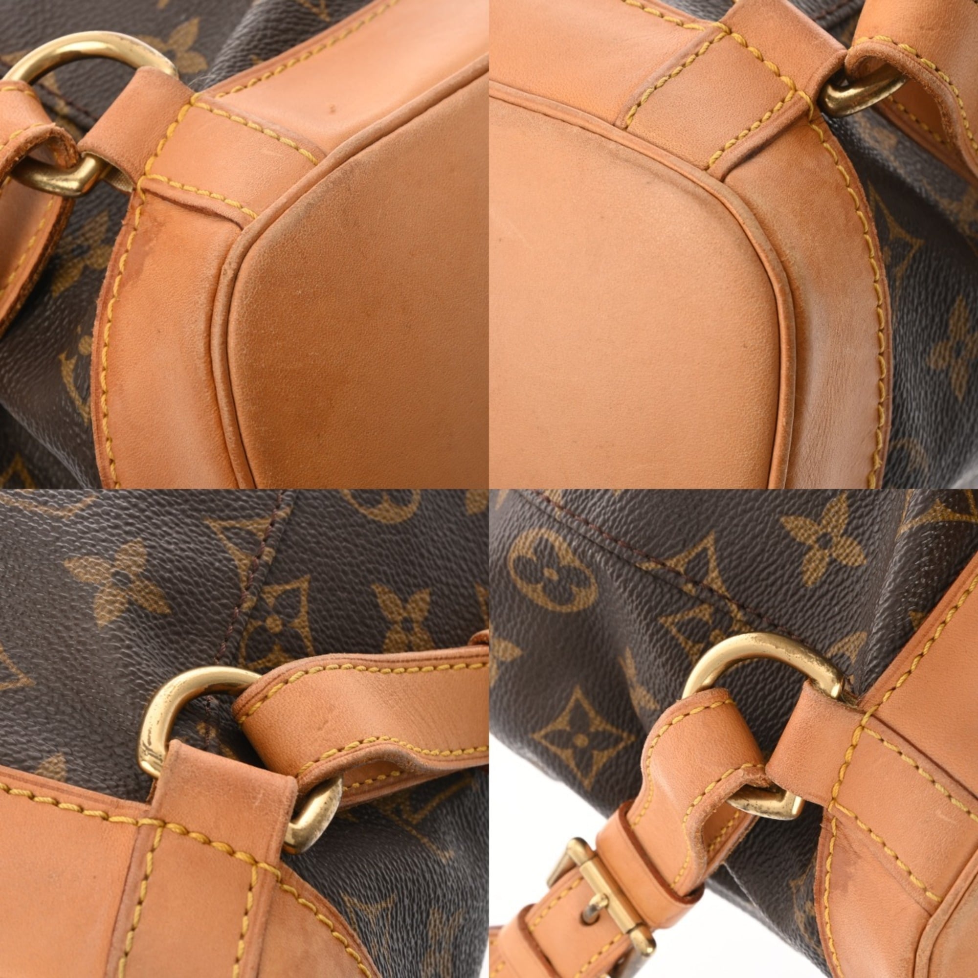Louis Vuitton Brown Monogram Canvas Backpack