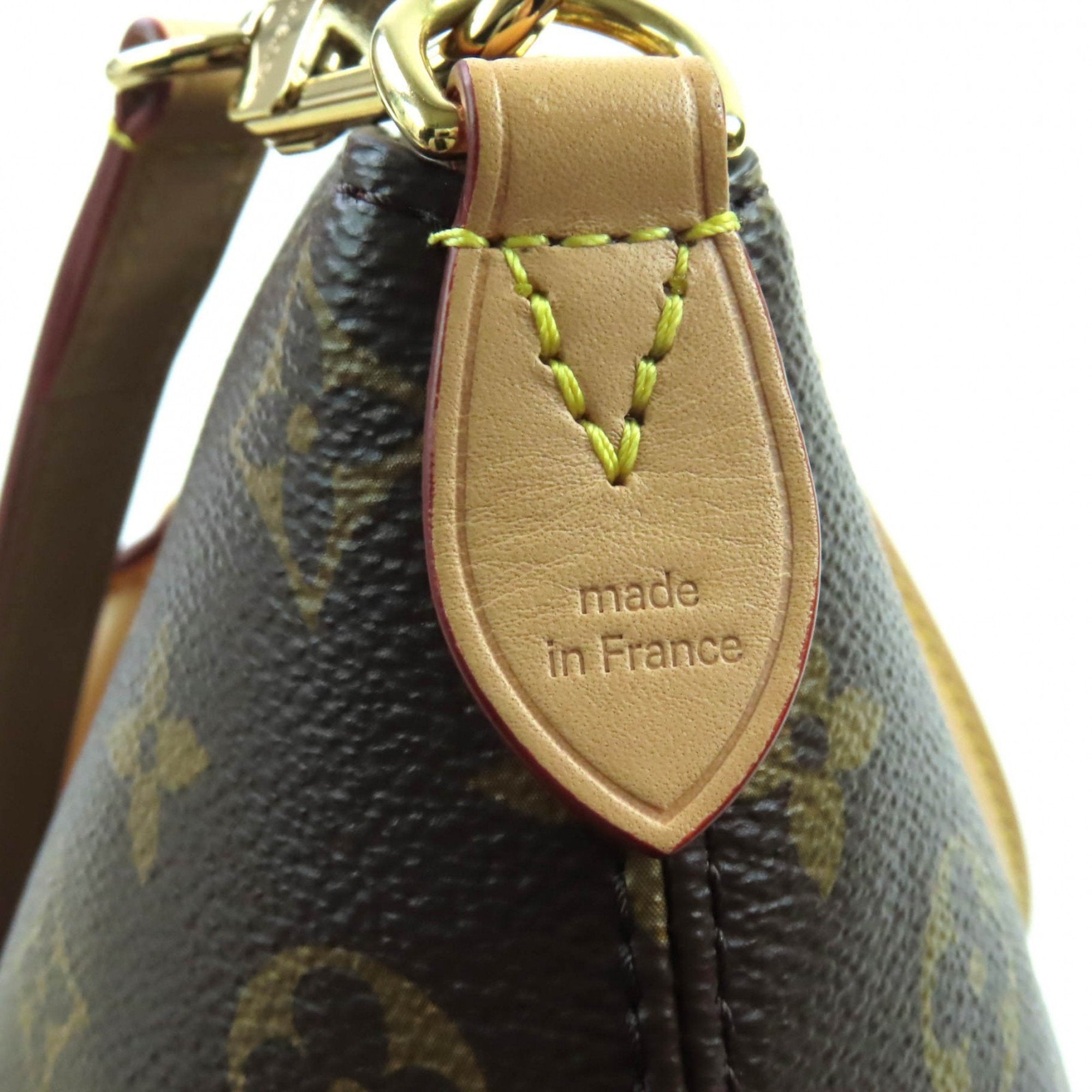 Louis Vuitton Brown Leather Handbag