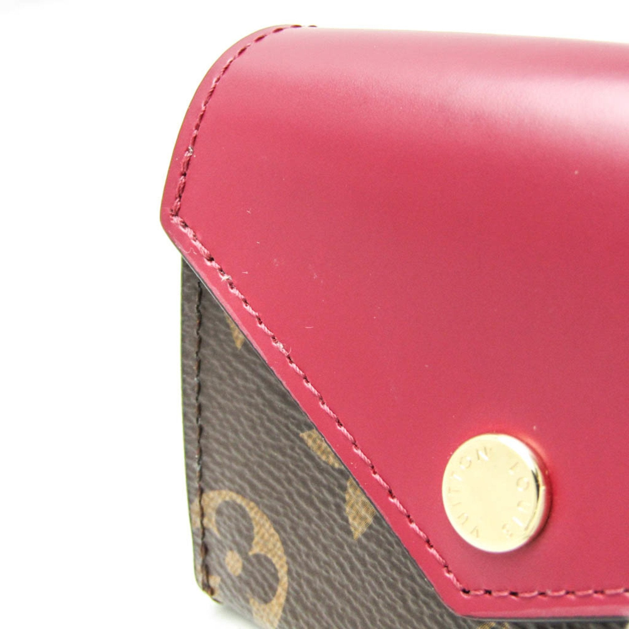 Louis Vuitton Monogram Fuchsia Monogram Monogram Wallet (Tri-Fold)