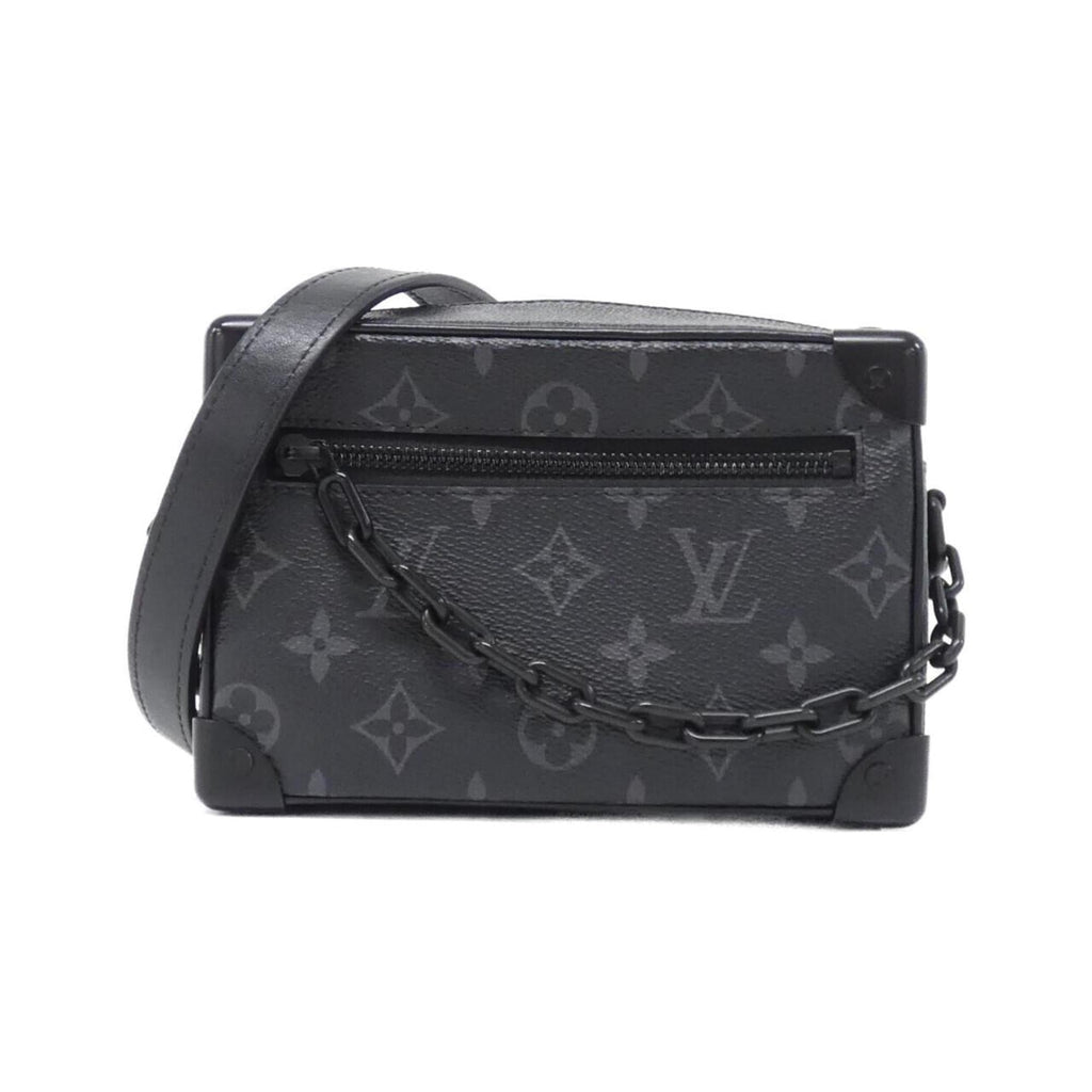 Louis Vuitton Black Coated Canvas Shoulder Bag