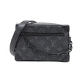 Louis Vuitton Black Coated Canvas Shoulder Bag