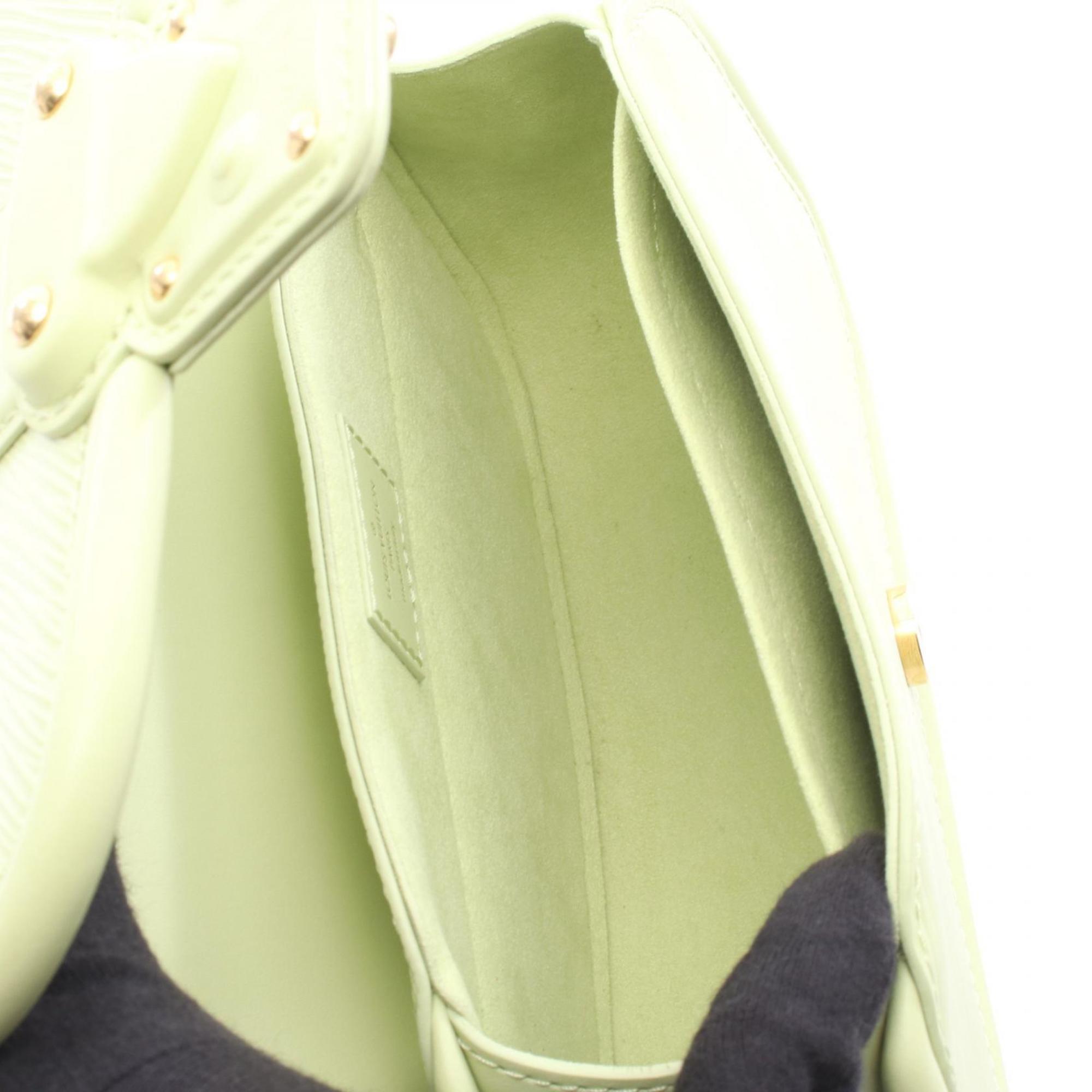 Louis Vuitton Green Epi Leather Handbag