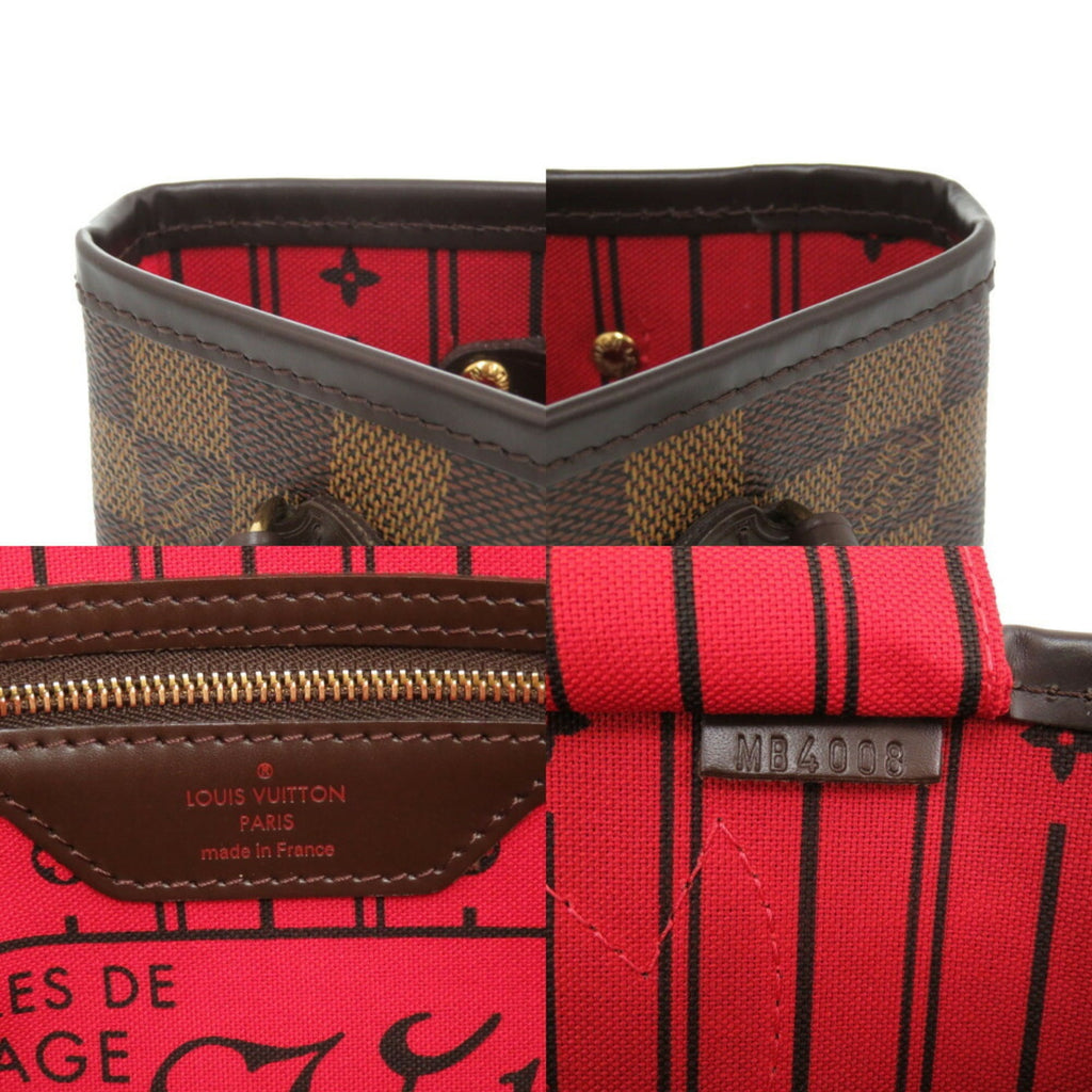 Louis Vuitton Brown Damier Canvas Tote Bag
