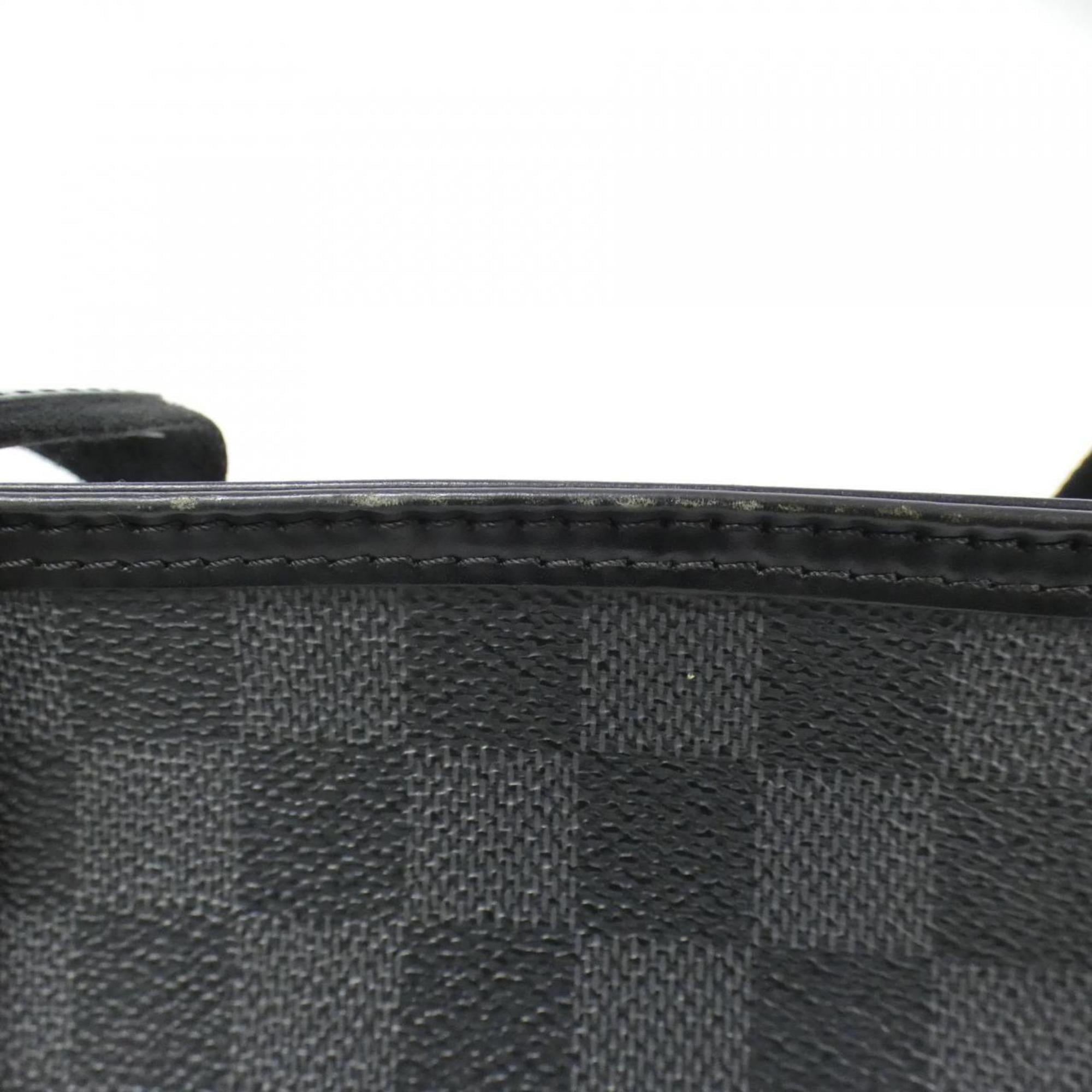 Louis Vuitton Graphite Coated Canvas Shoulder Bag