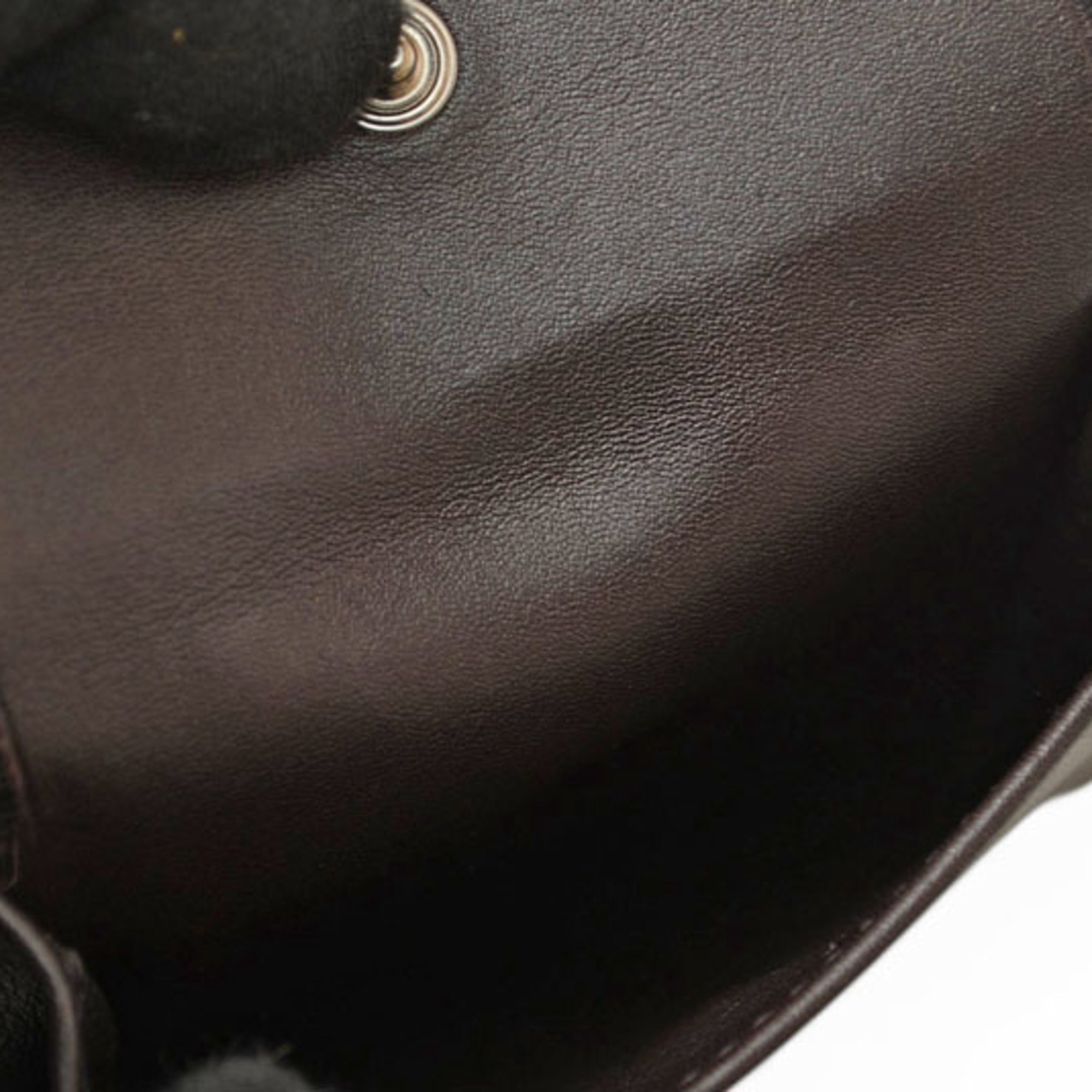 Gucci Dark Brown Leather Wallet (Bi-Fold) (Pre-Owned)