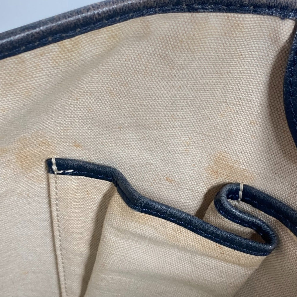 Celine Blue Leather Shoulder Bag
