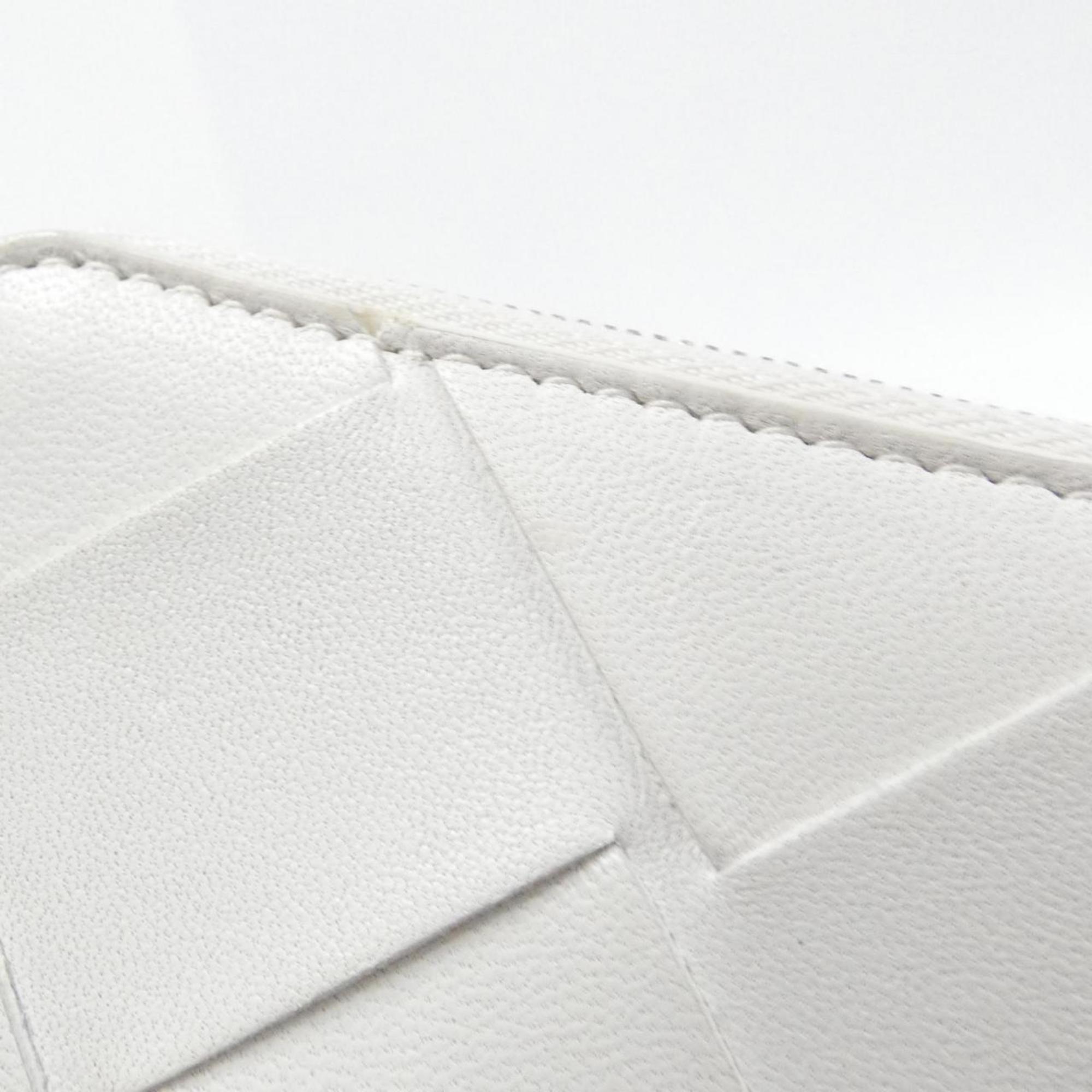 Bottega Veneta White Leather Wallet (Bi-Fold)
