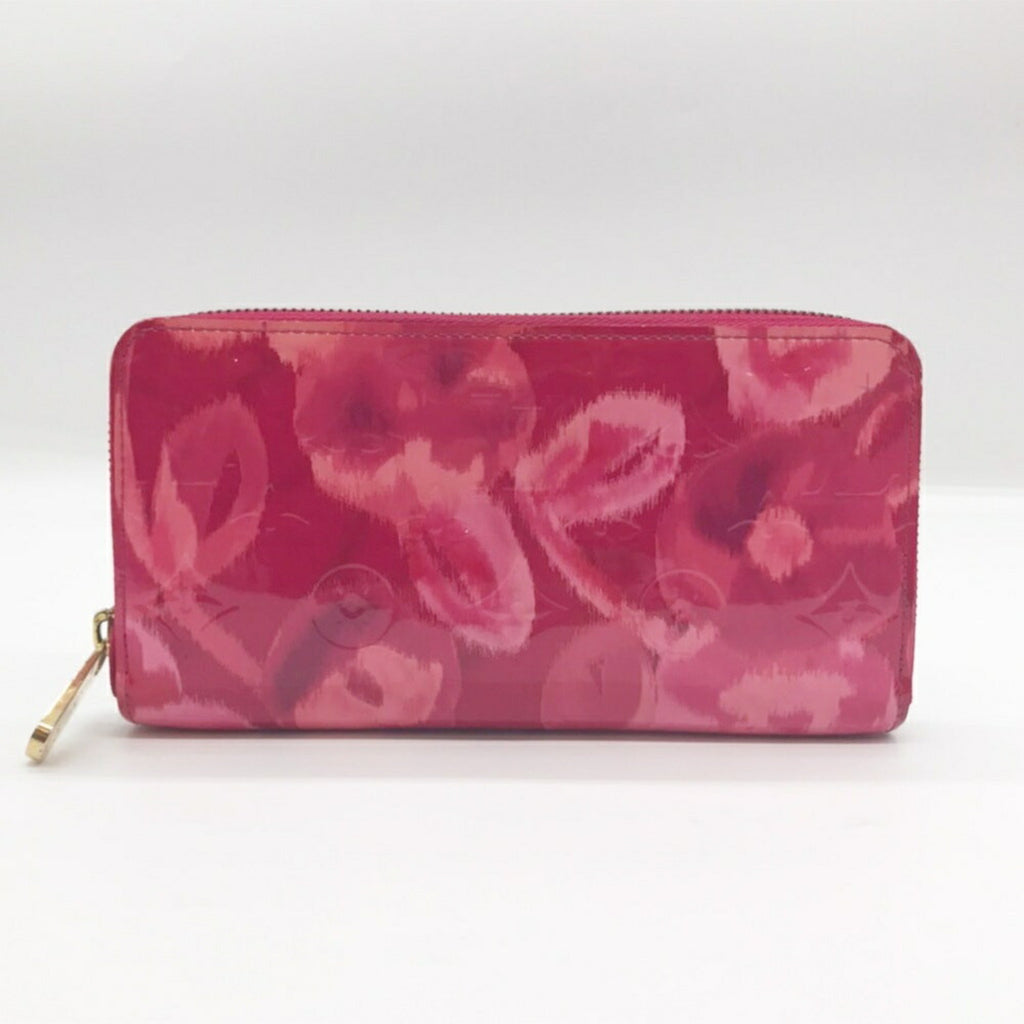 Louis Vuitton Pink Vernis Rose Long Wallet