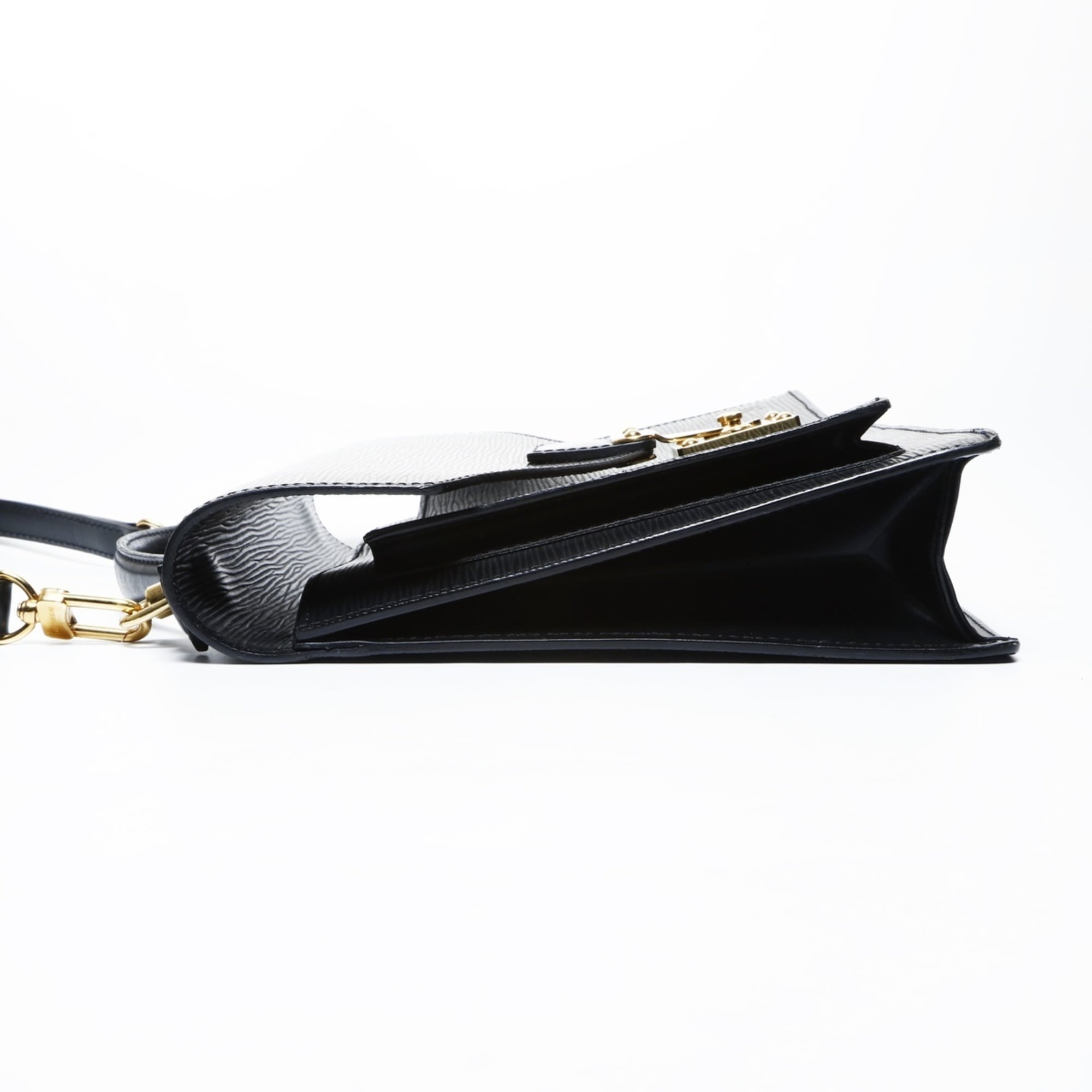 Louis Vuitton Epi Black Epi Leather Handbag