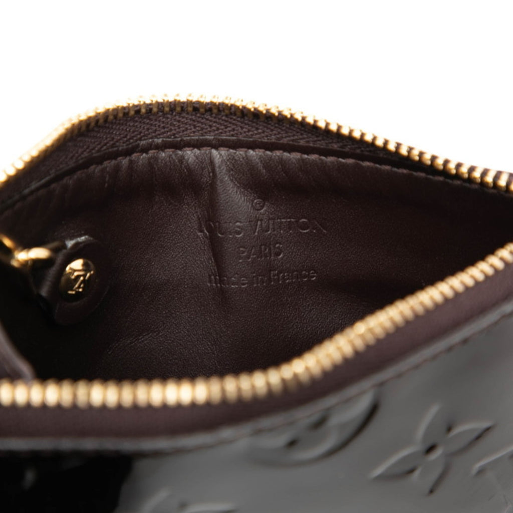 Louis Vuitton Monogram Vernis Amarante Purple Patent Leather Coin Purse/Coin Case