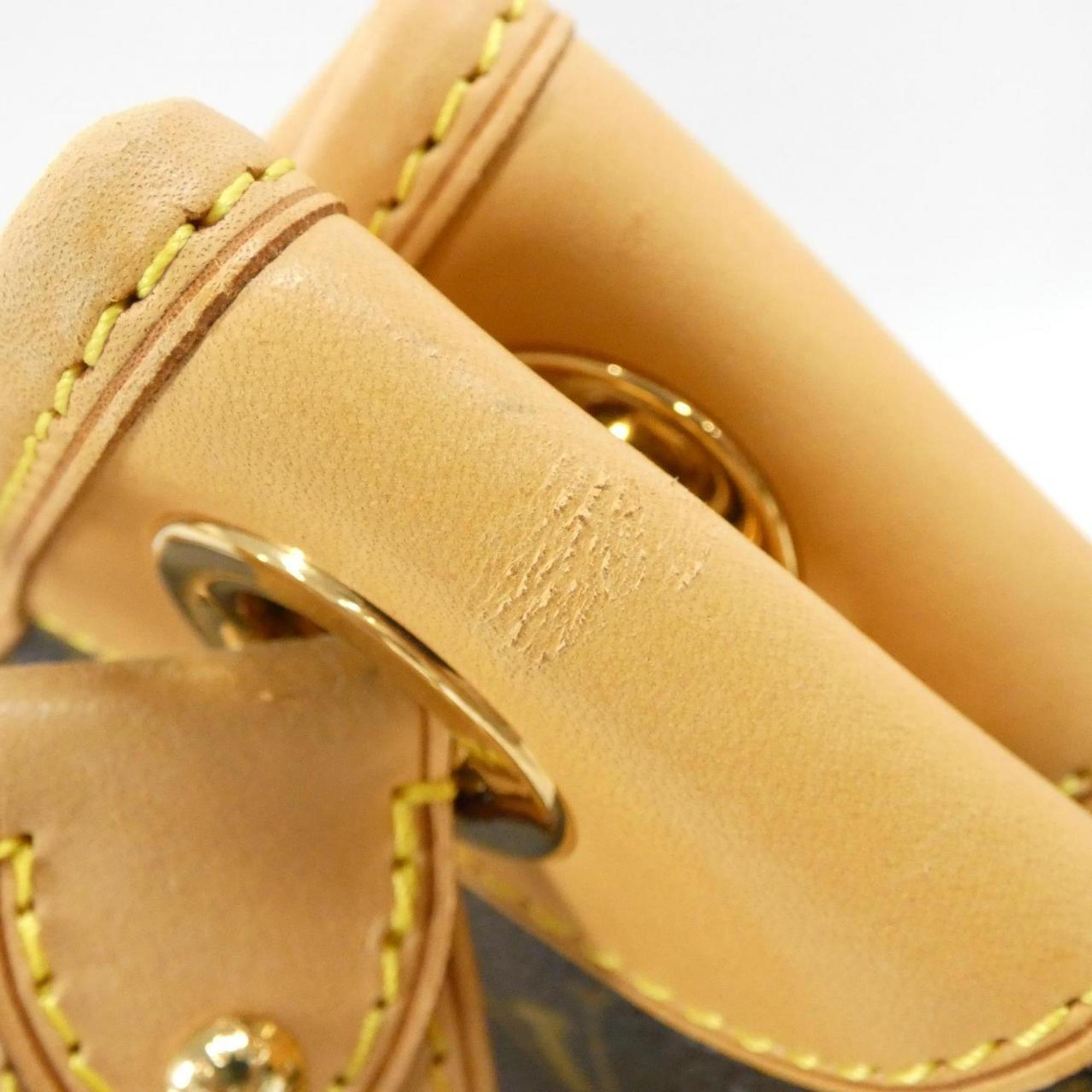 Louis Vuitton Brown Coated Canvas Shoulder Bag