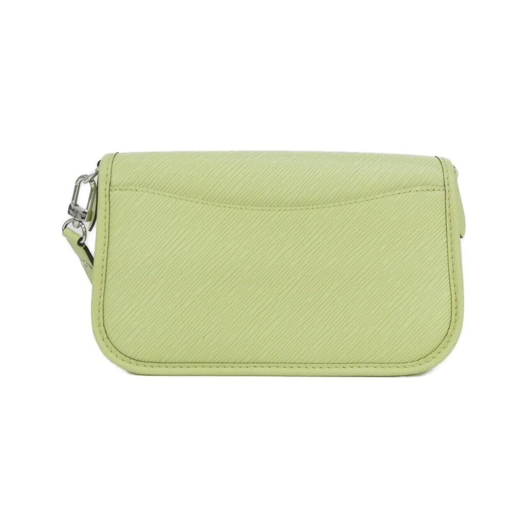 Louis Vuitton Green Leather Shoulder Bag
