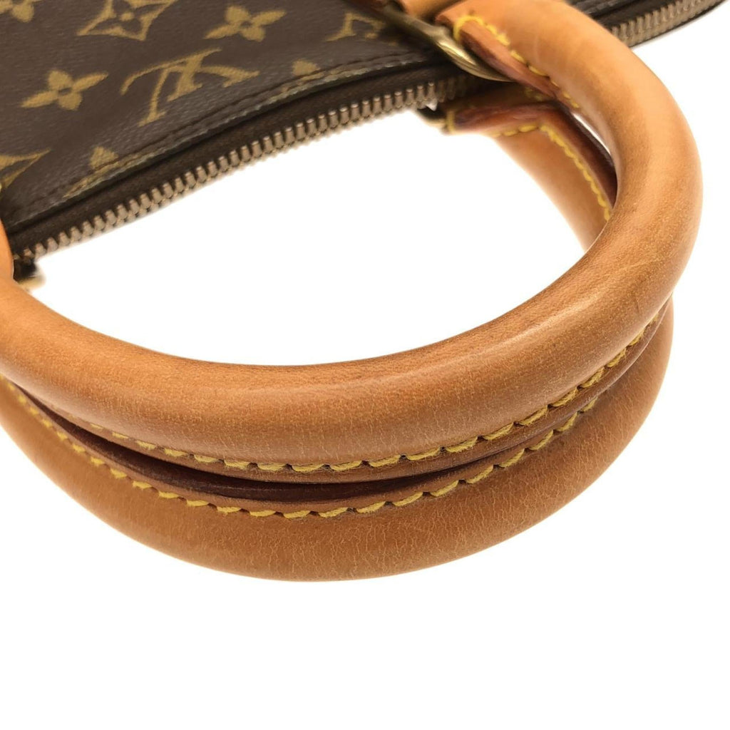 Louis Vuitton Marron Coated Canvas Handbag