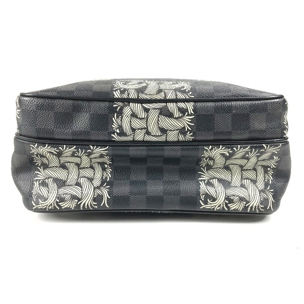 Louis Vuitton Black Damier Graphite Shoulder Bag