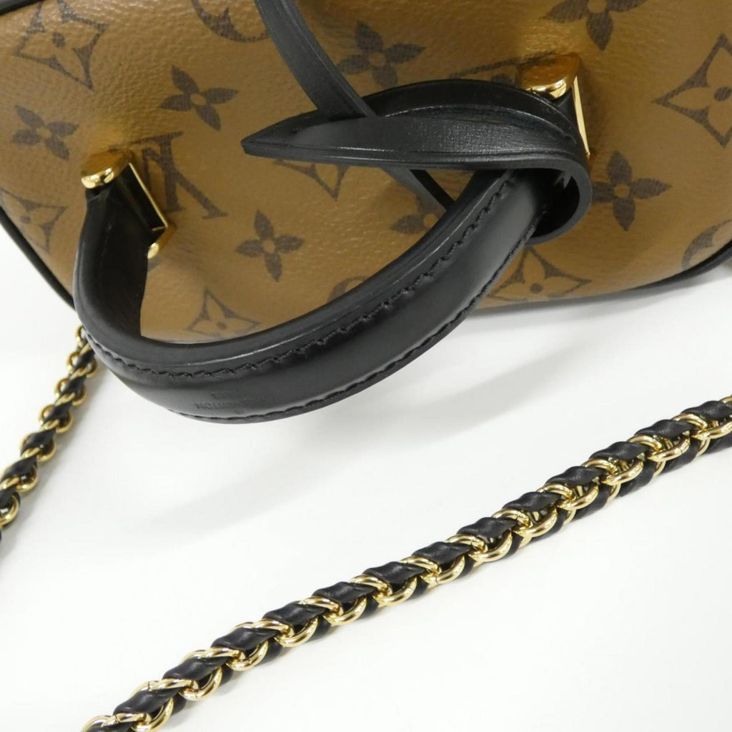 Louis Vuitton Marron Coated Canvas Handbag