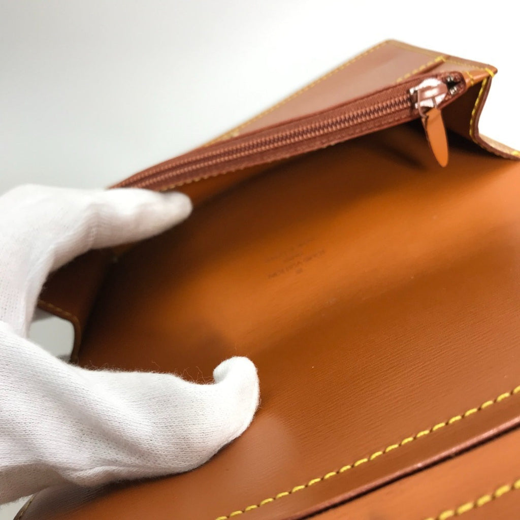 Louis Vuitton Brown Kenyan Brown Epi Leather Pouch